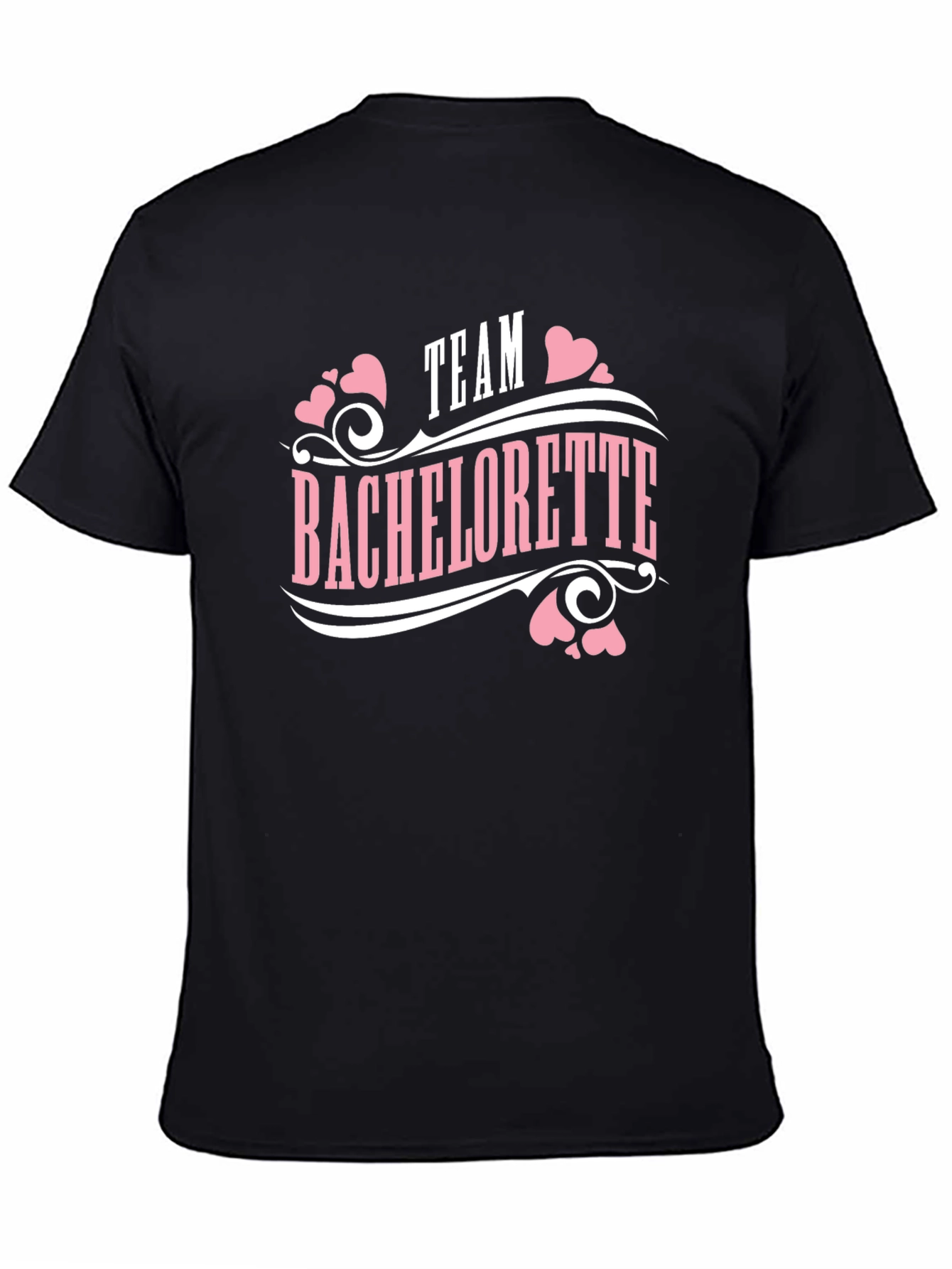 Team Bachelorette Black T-Shirt