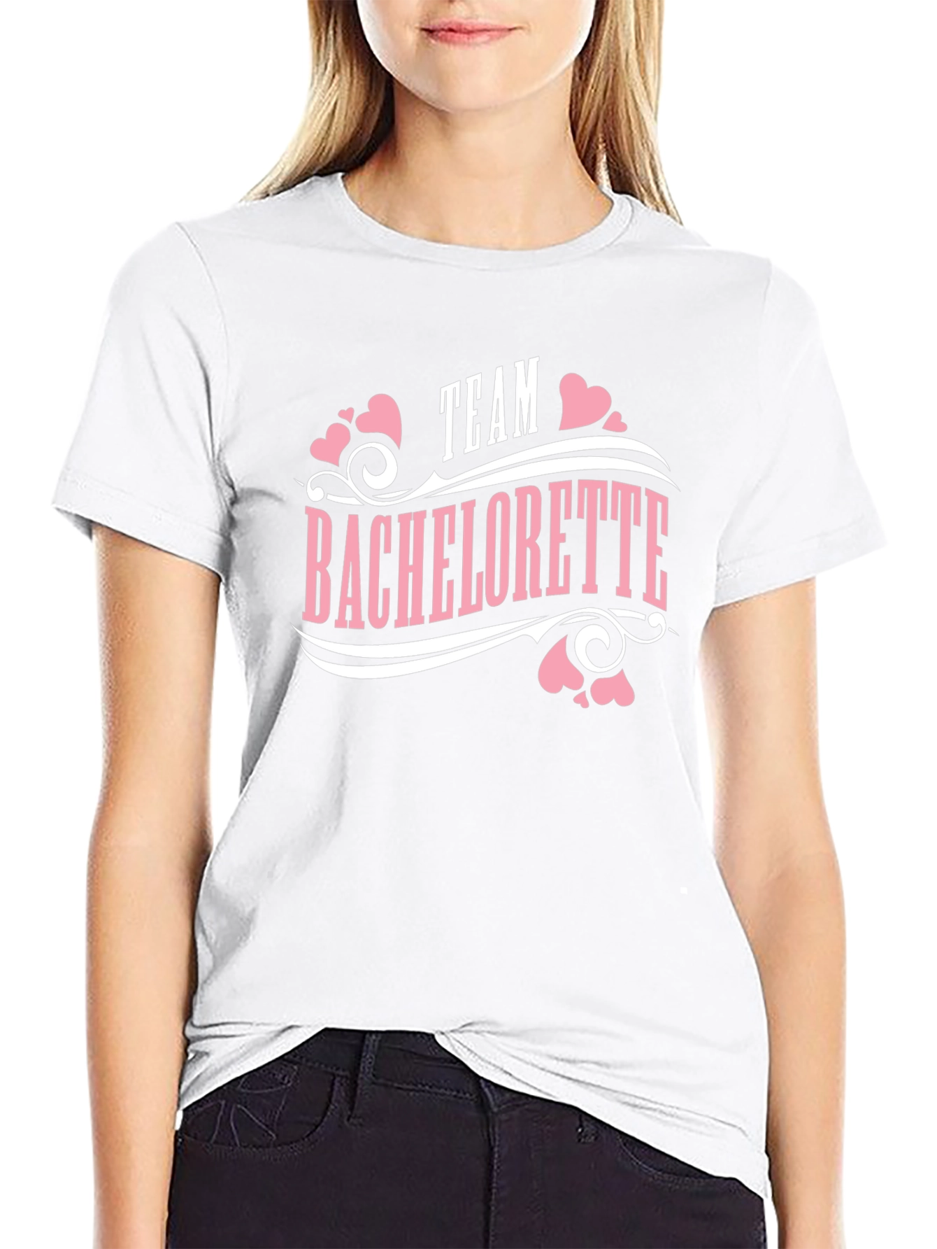 Team Bachelorette Black T-Shirt