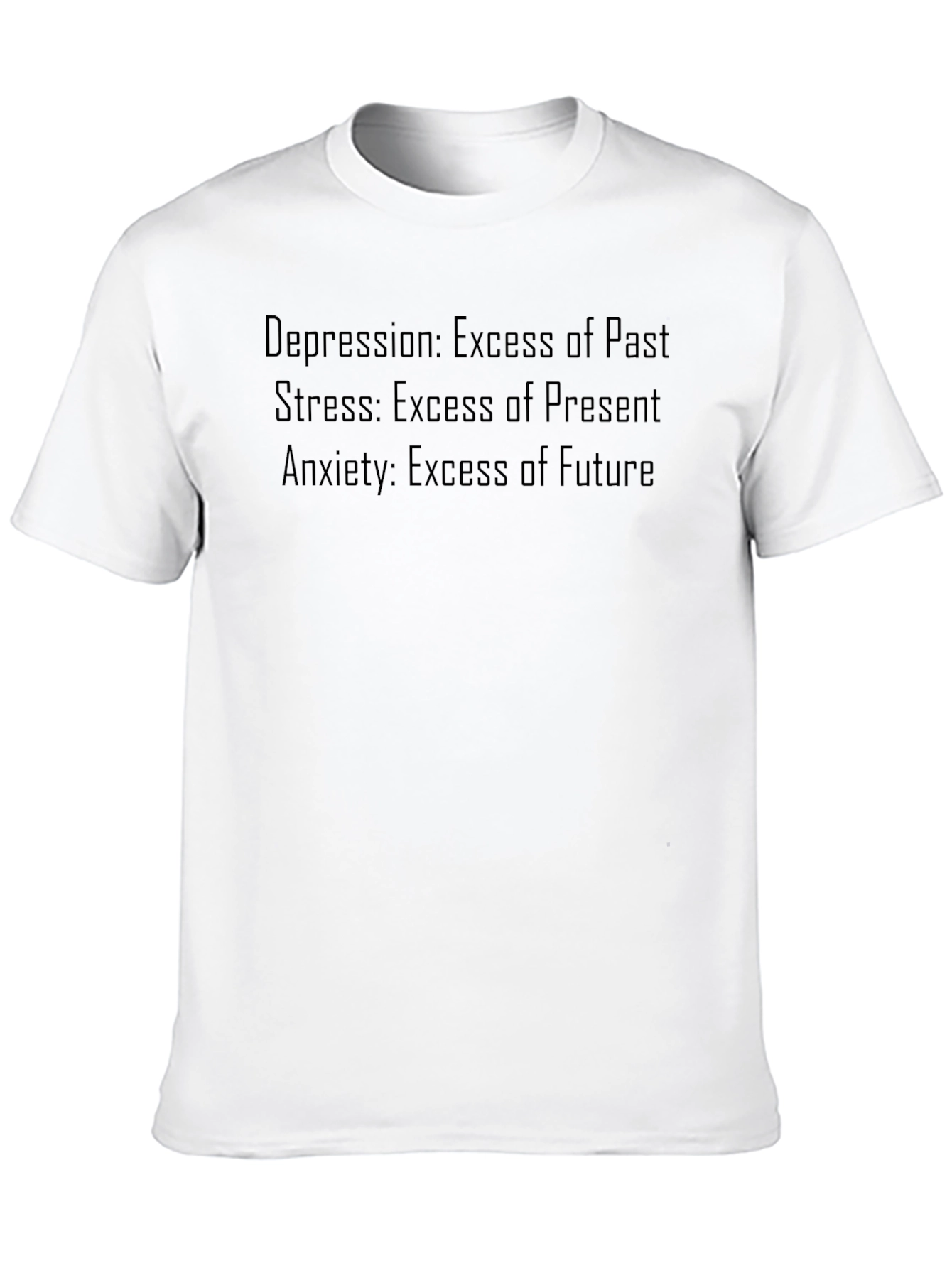 Excess of Past Present Future Graphic T-Shirt