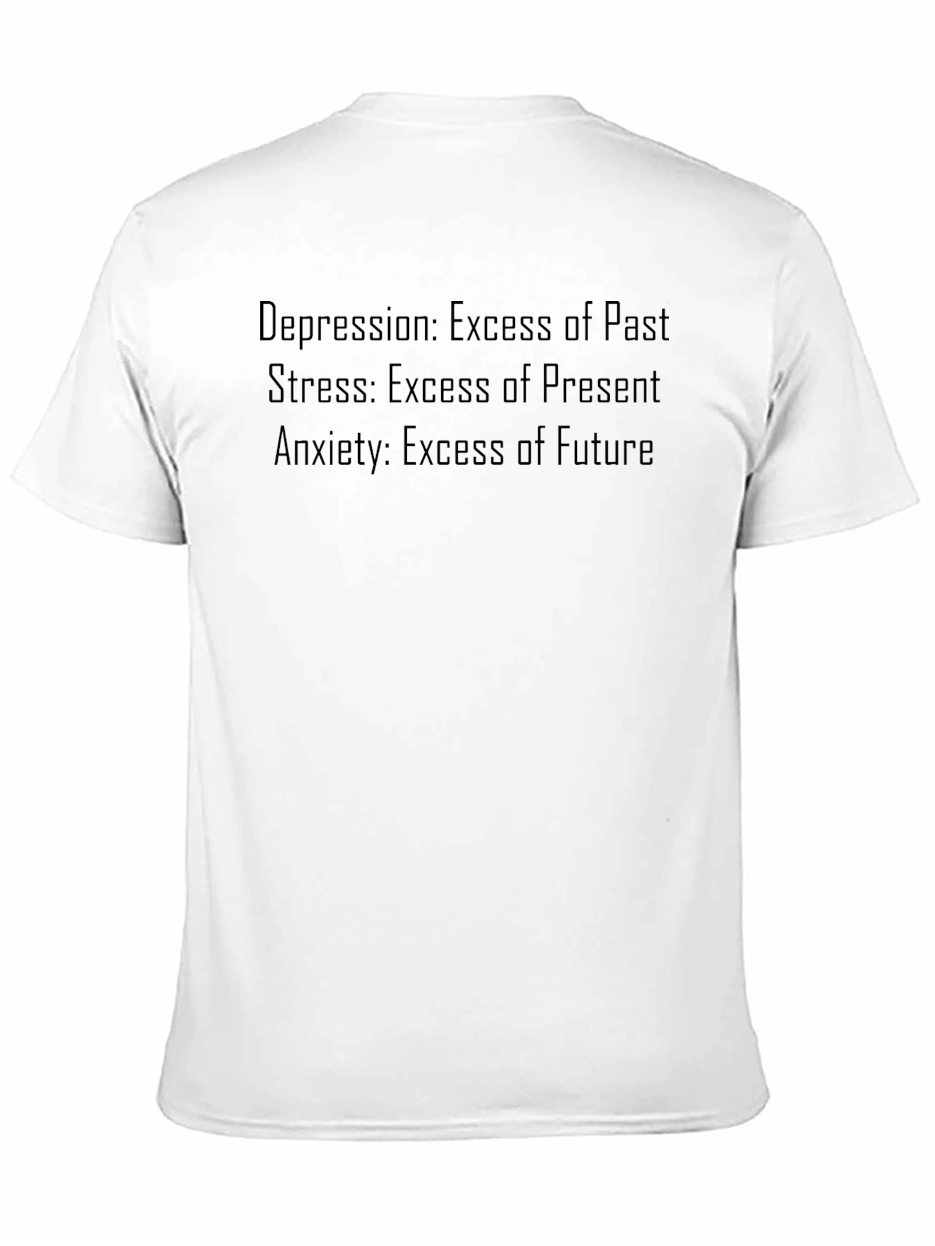 Excess of Past Present Future Graphic T-Shirt