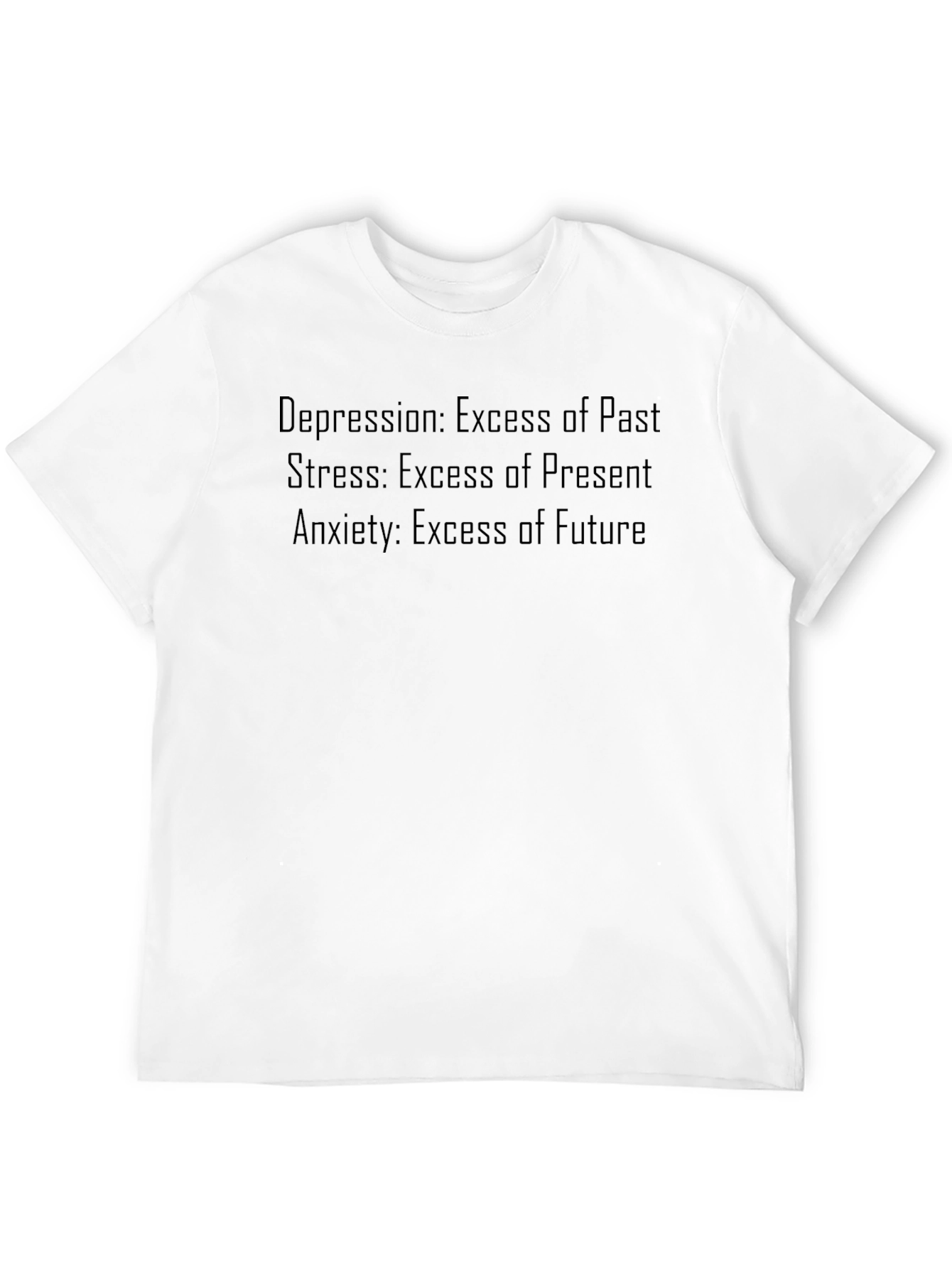 Excess of Past Present Future Graphic T-Shirt