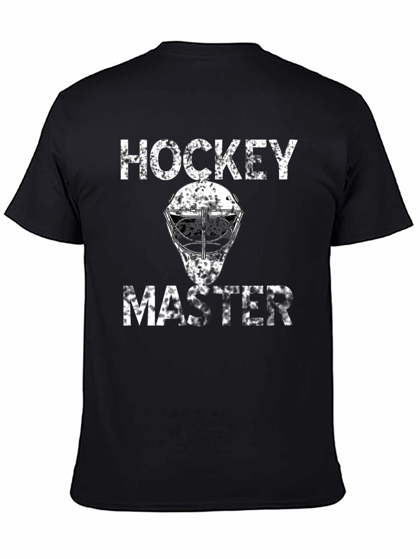 Hockey Master Graphic Tee - Black