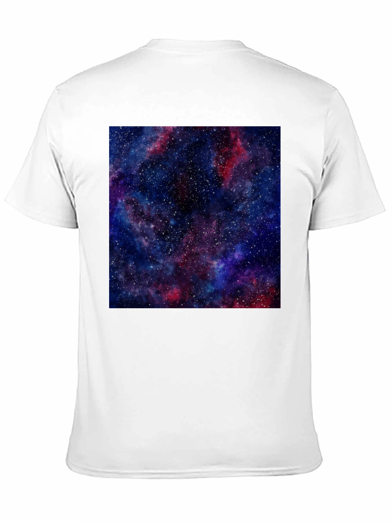 Nebula Print Black T-Shirt