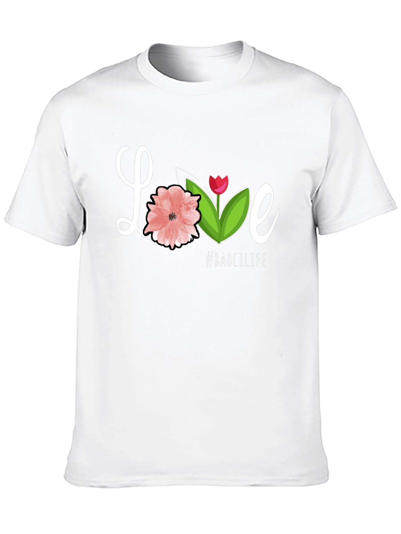 Love #BABCILIFE Black Graphic Tee