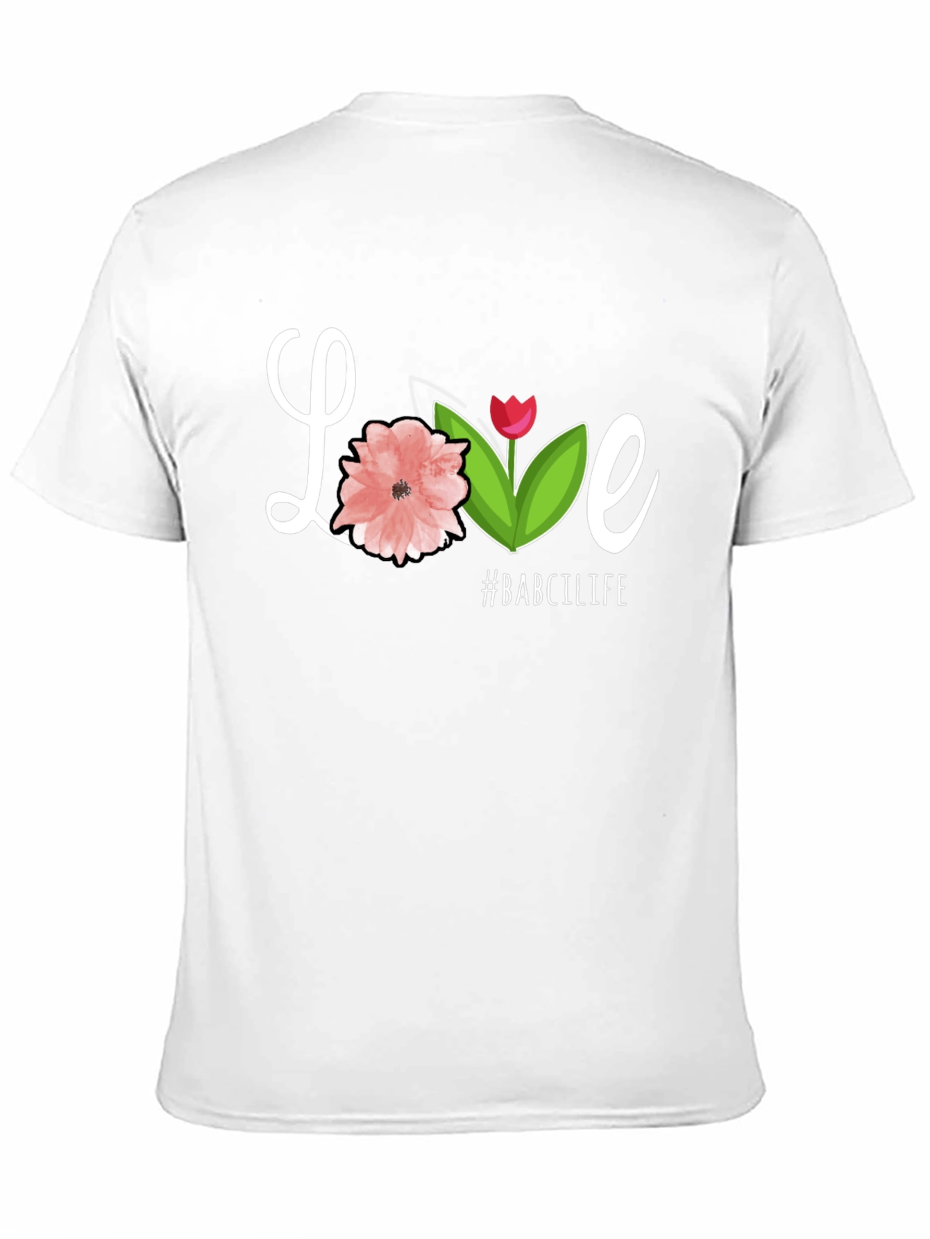 Love #BABCILIFE Black Graphic Tee