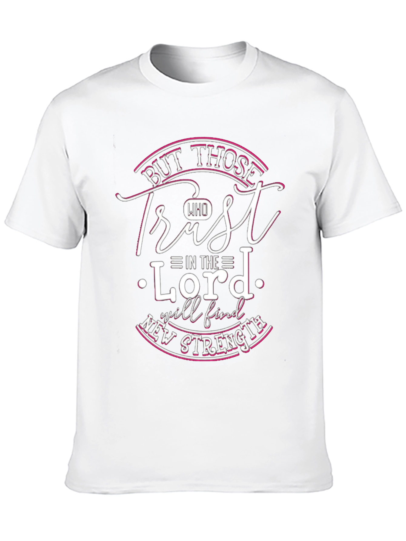 Trust in the Lord Black Graphic Tee