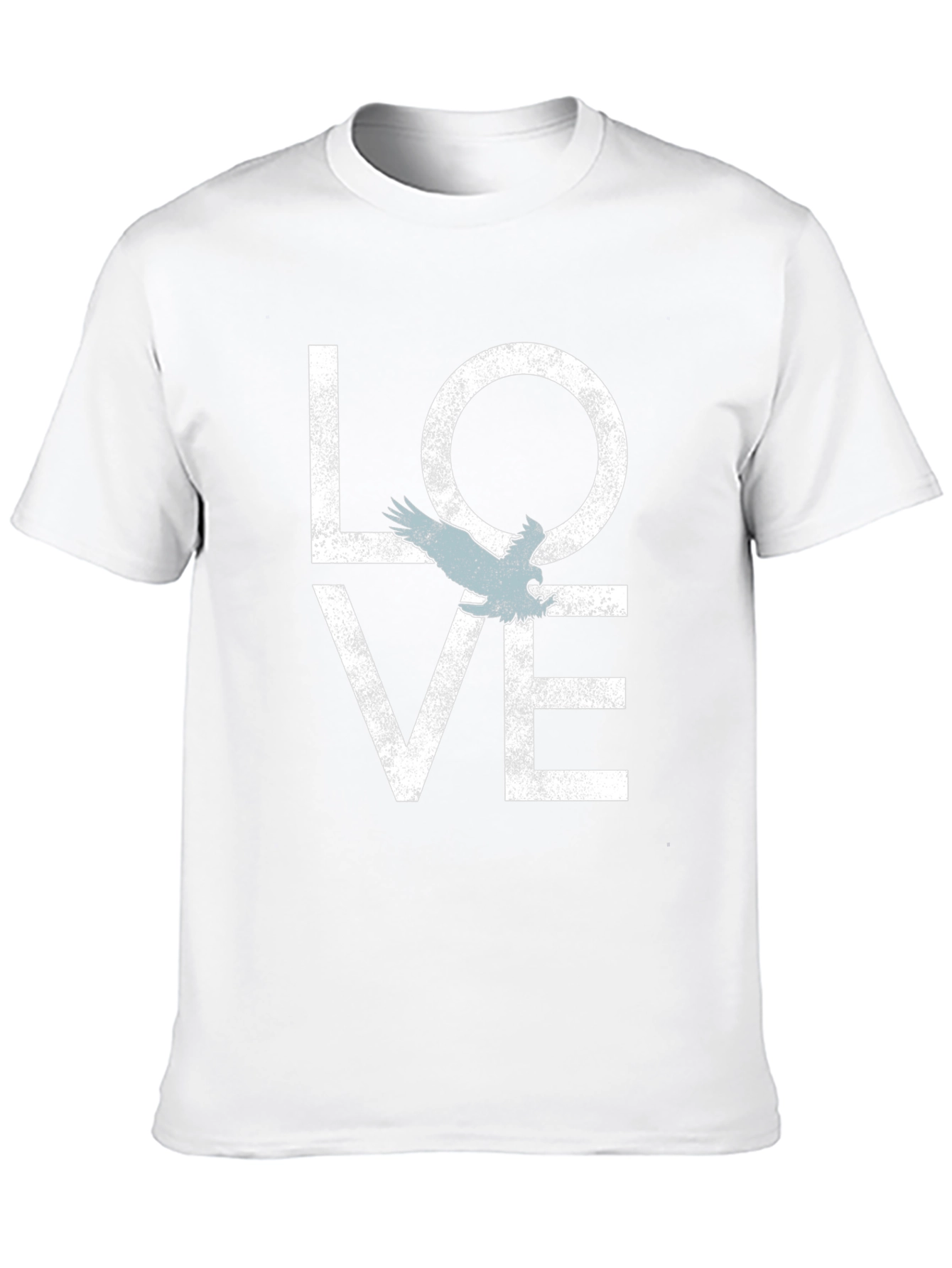 Love Bird Graphic Tee - Soft Black Cotton Shirt