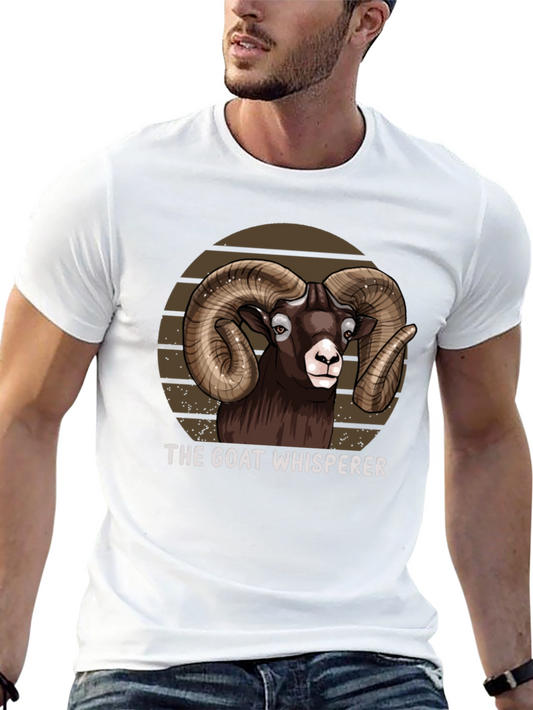 The Goat Whisperer Graphic Tee - Funny Animal T-Shirt