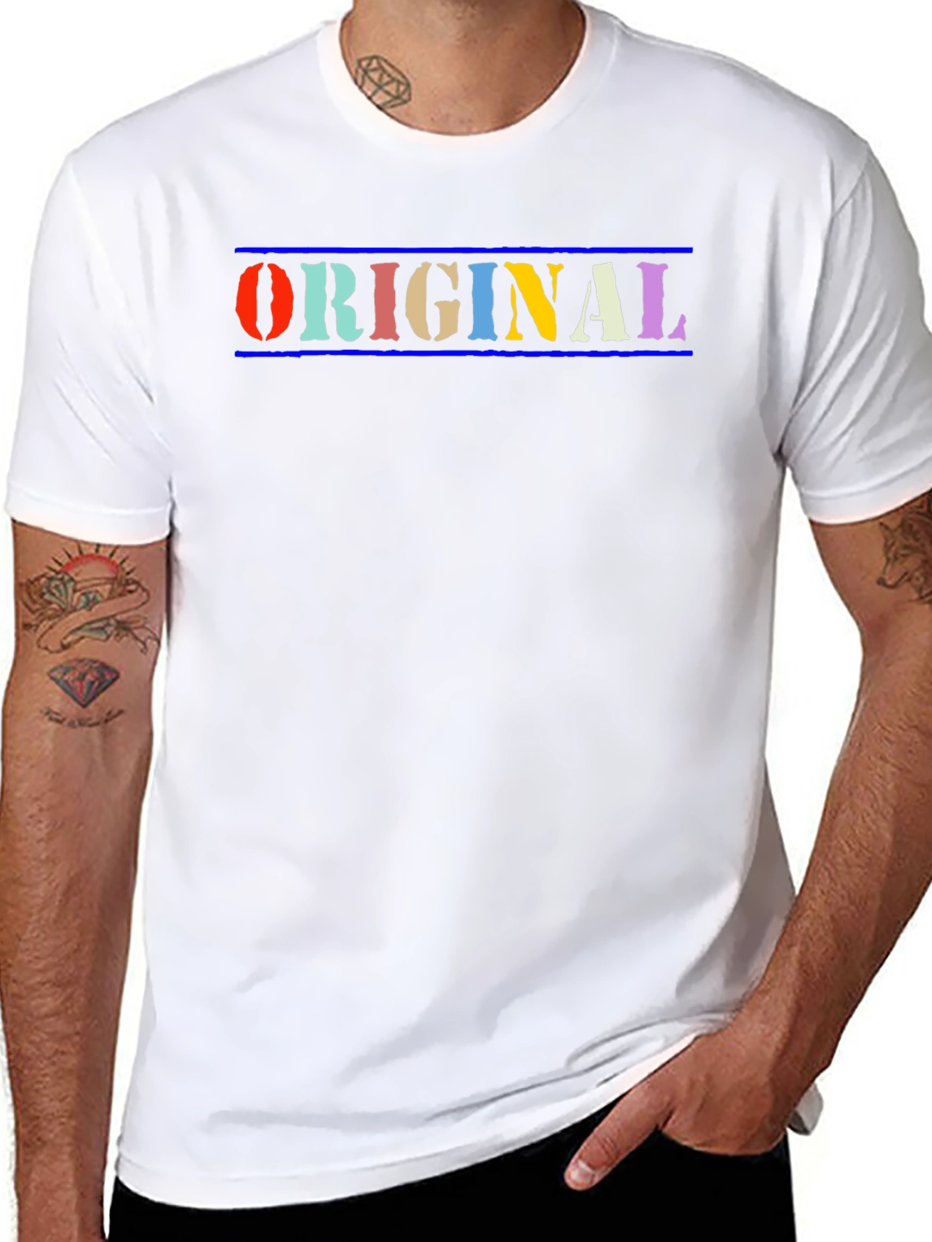 Original Graphic T-Shirt - Mens Casual Tee