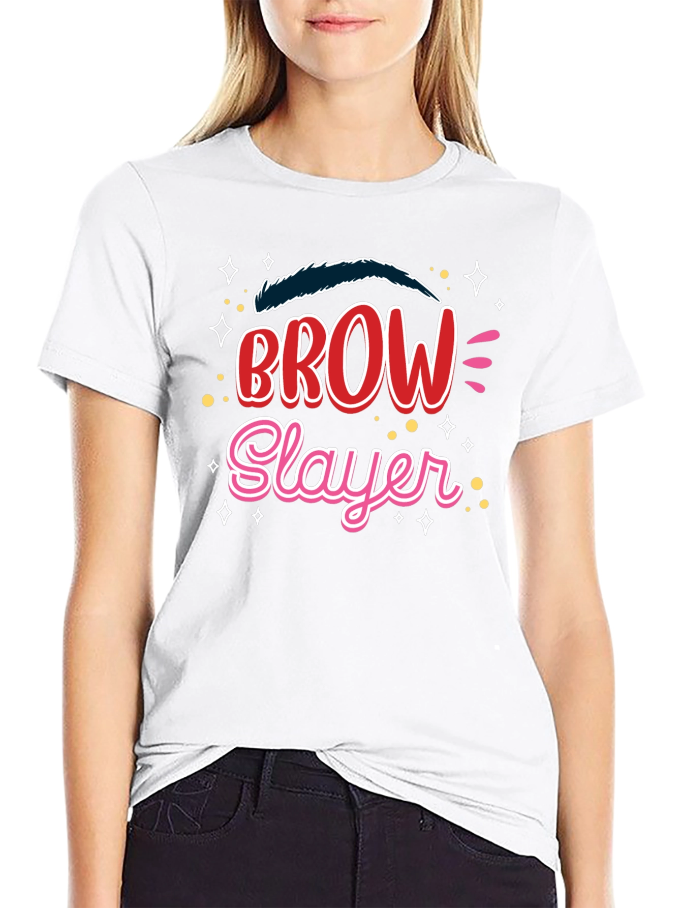 Brow Slayer Graphic Tee