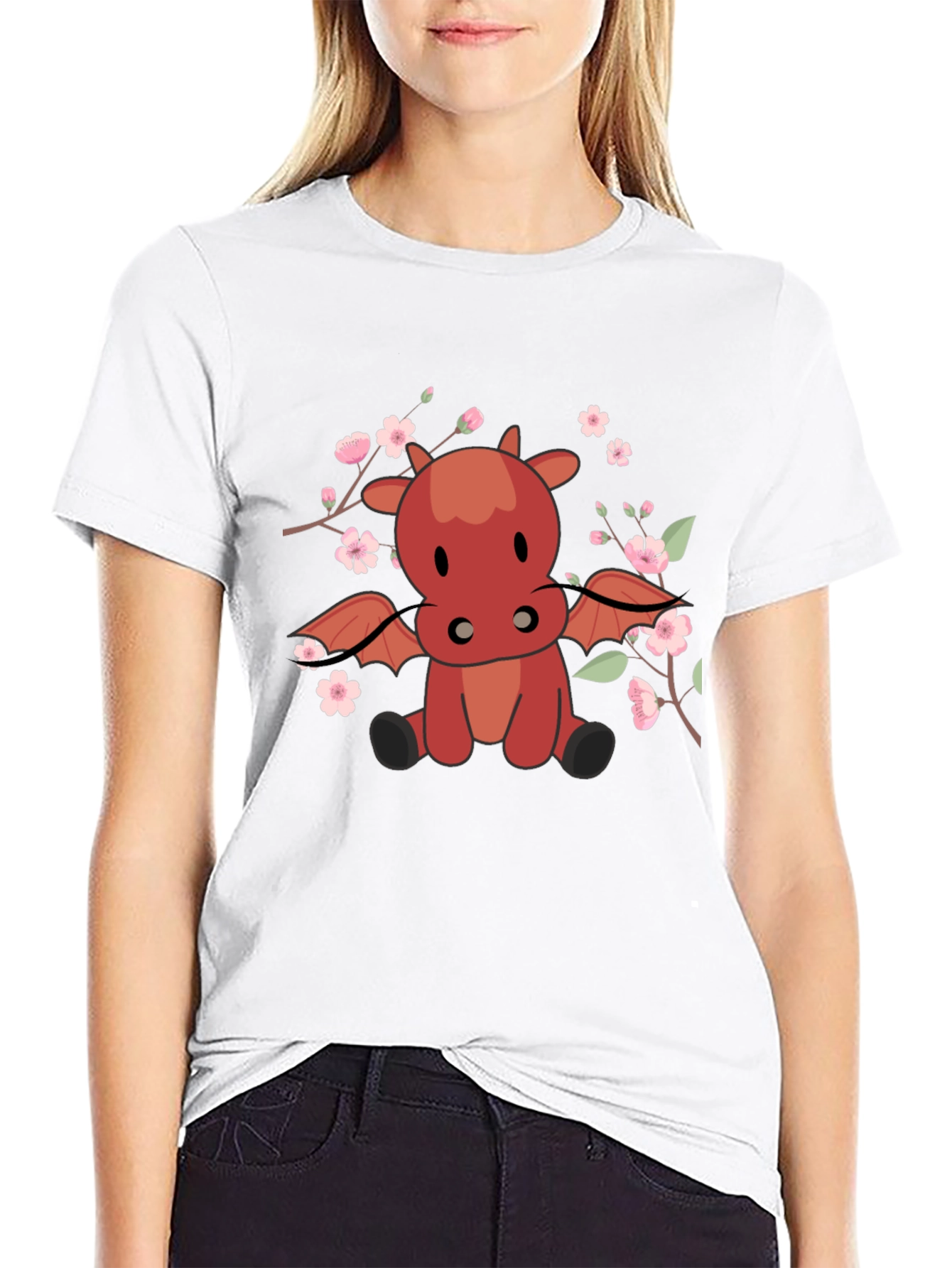 Dragon & Cherry Blossom T-Shirt