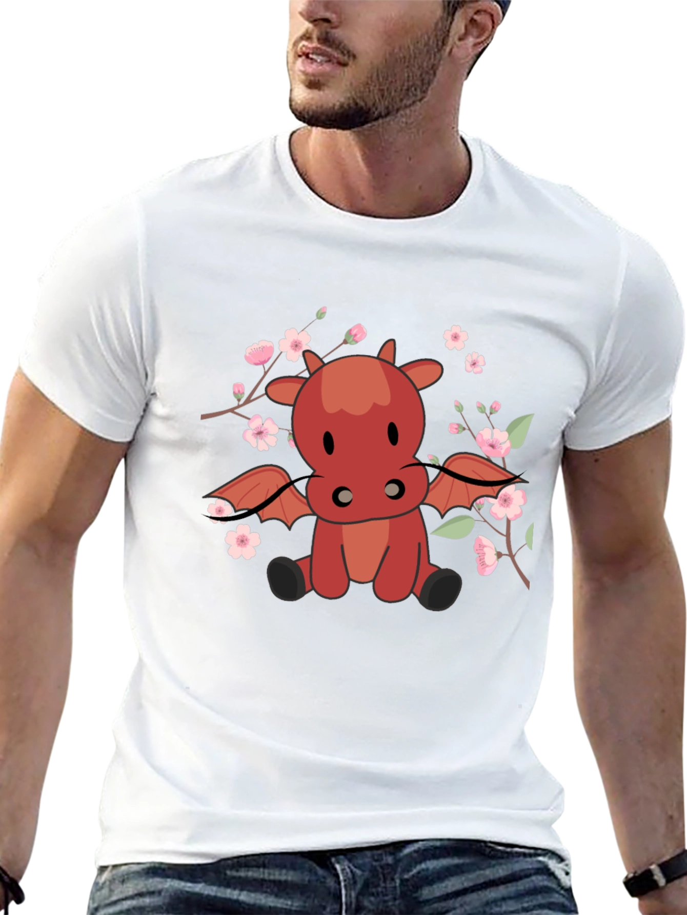 Dragon & Cherry Blossom T-Shirt