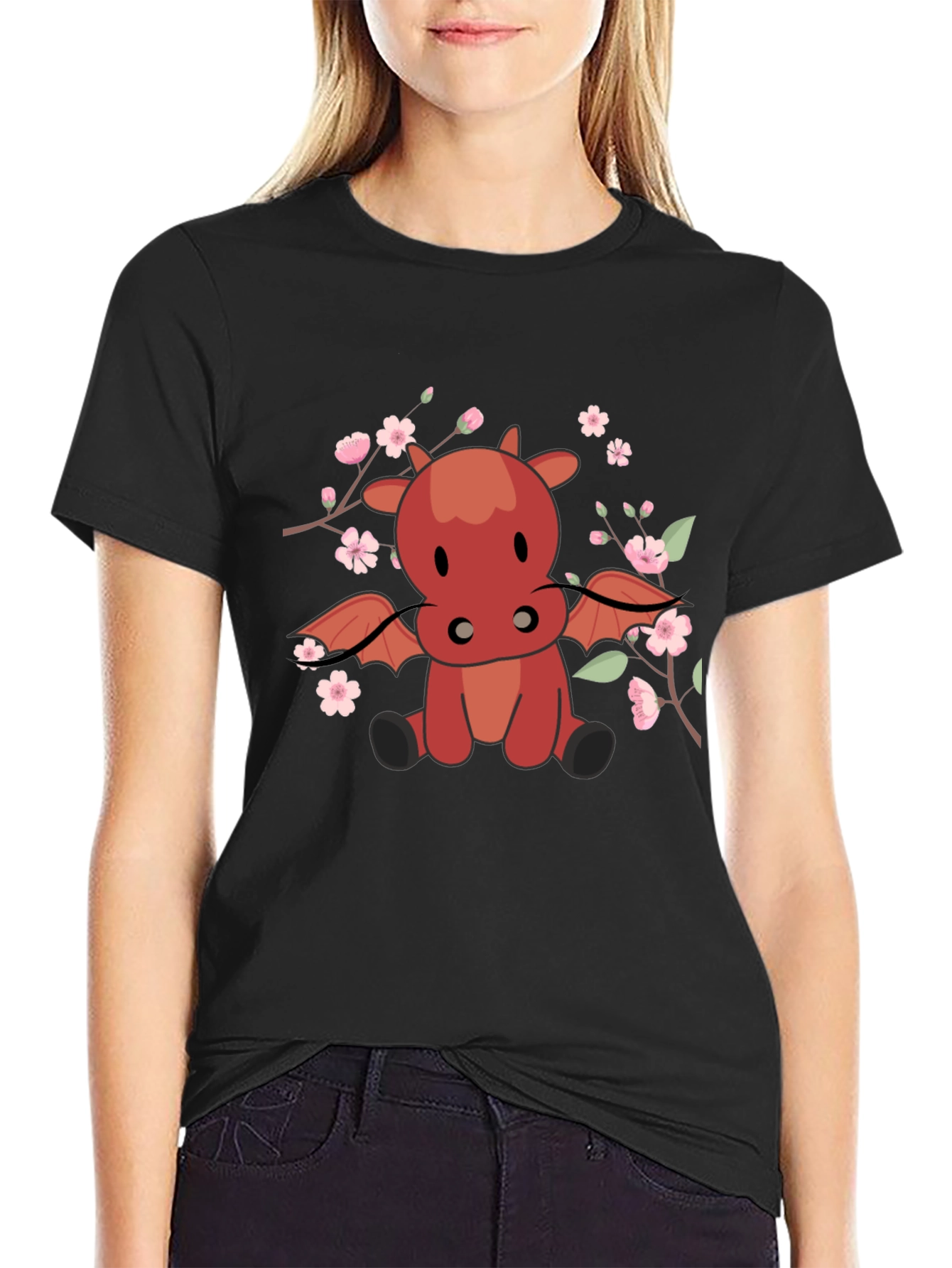 Dragon & Cherry Blossom T-Shirt