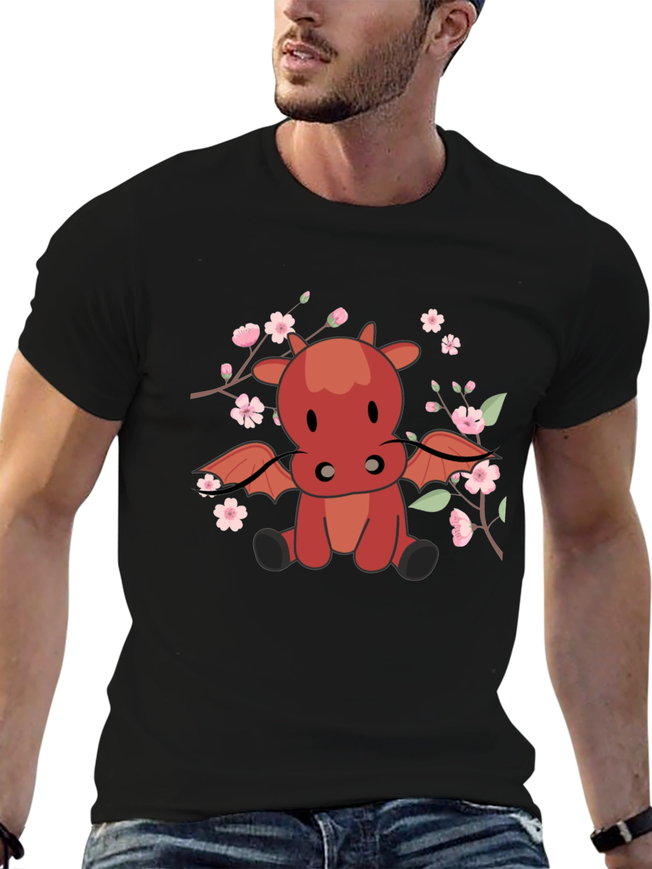 Dragon & Cherry Blossom T-Shirt