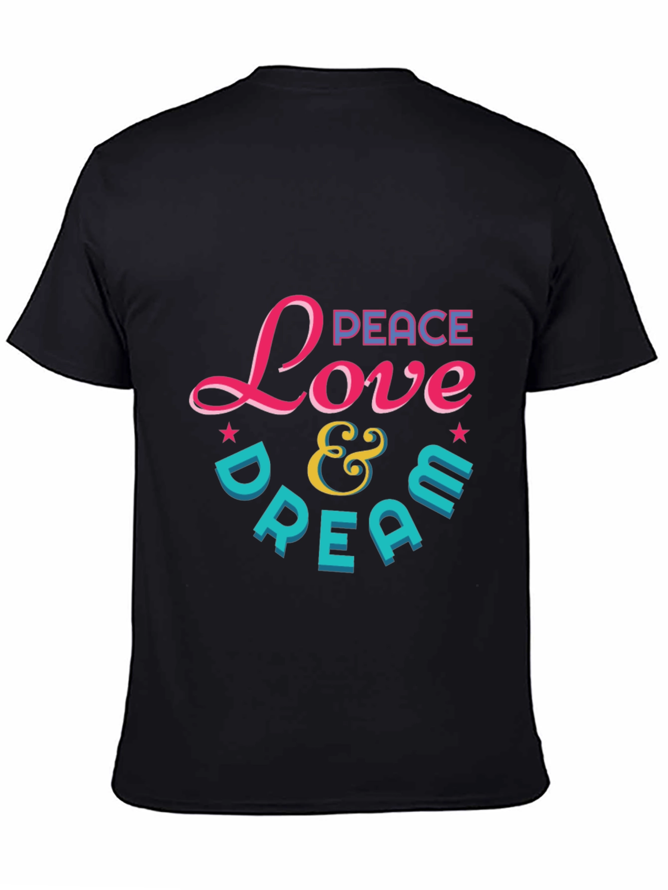 Peace Love & Dream Graphic T-Shirt