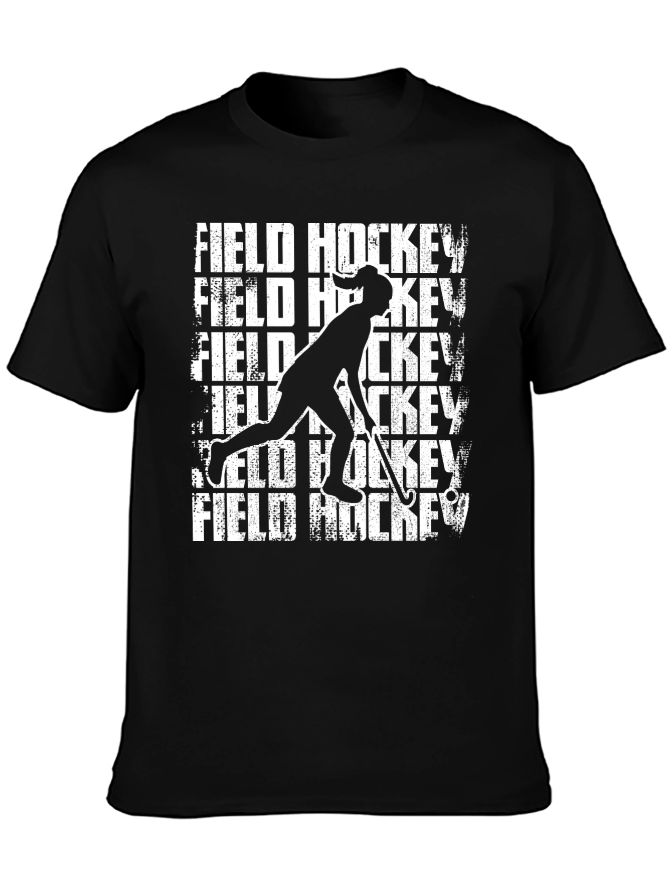 Field Hockey Graphic T-Shirt - Sporty Design