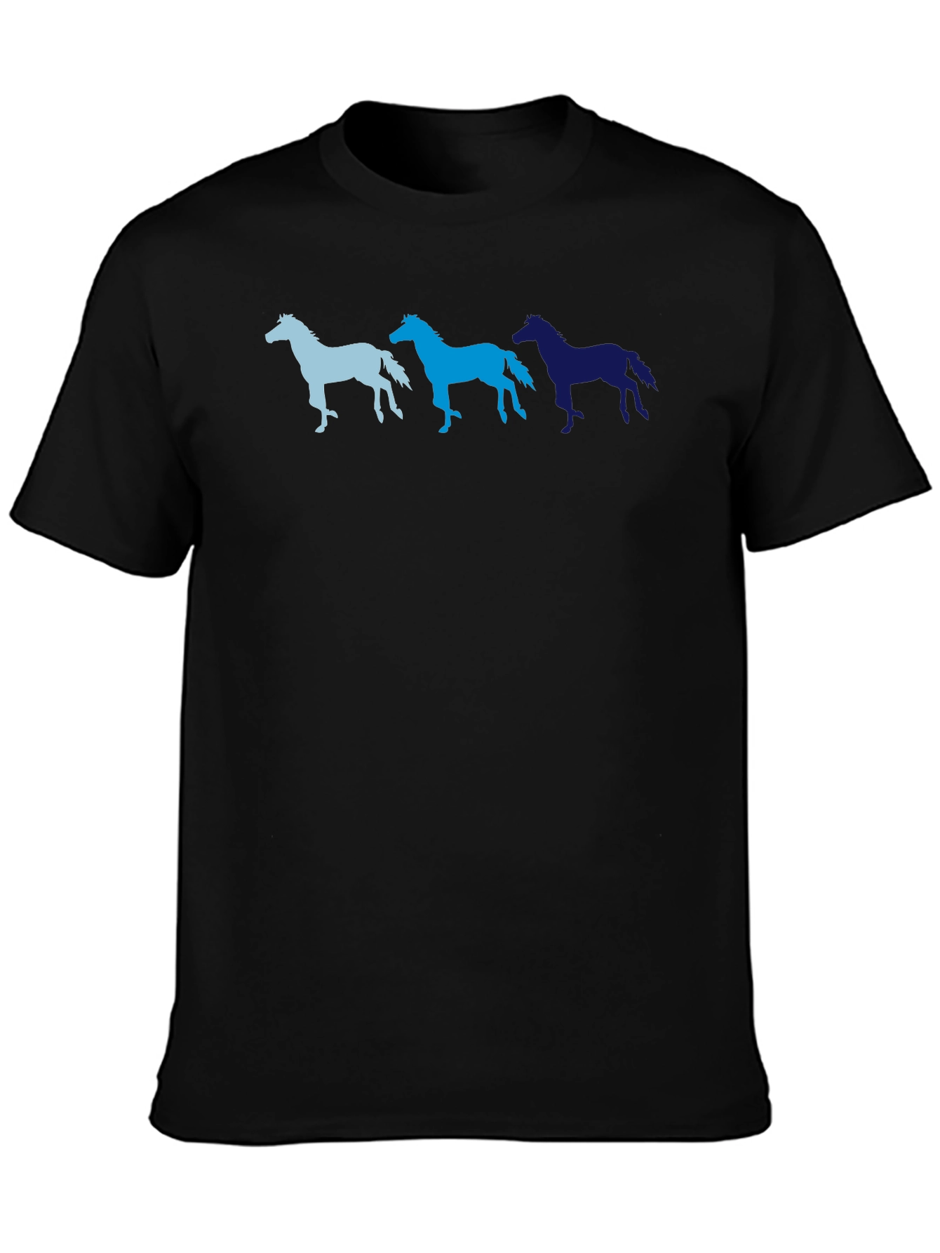 Gradient Horse T-Shirt - Unique Graphic Tee