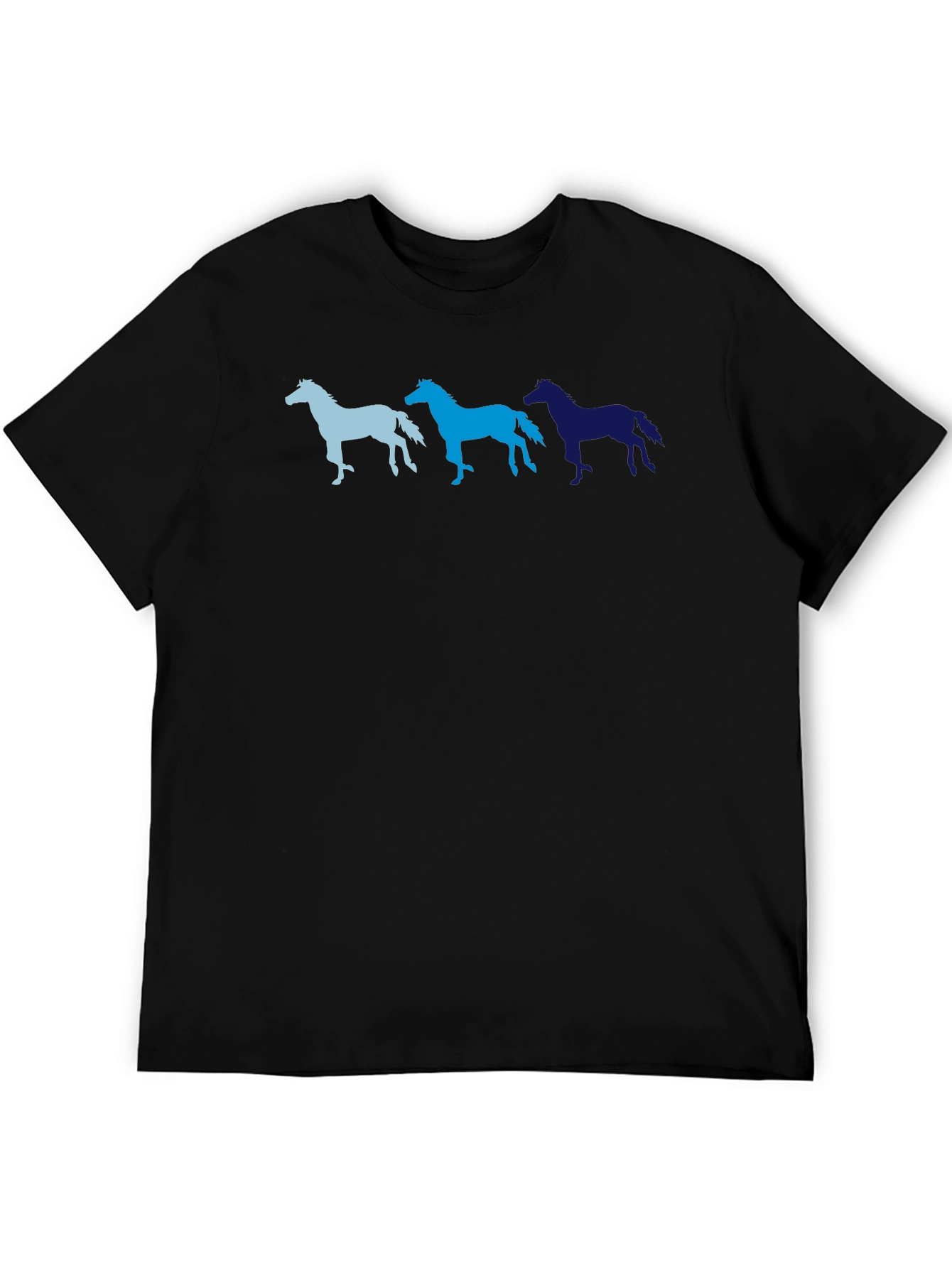 Gradient Horse T-Shirt - Unique Graphic Tee