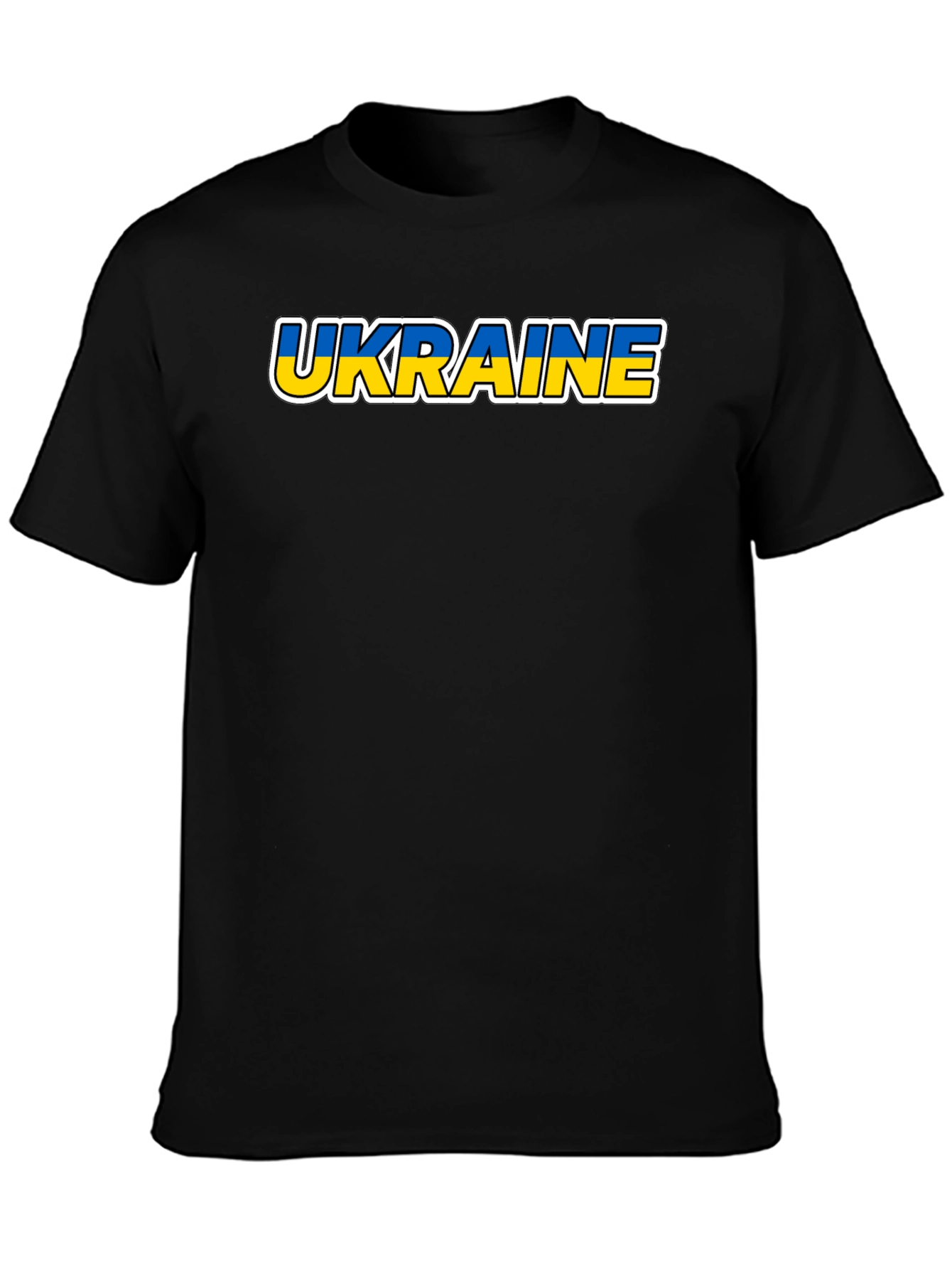 Ukraine Pride T-Shirt - Black Unisex Tee