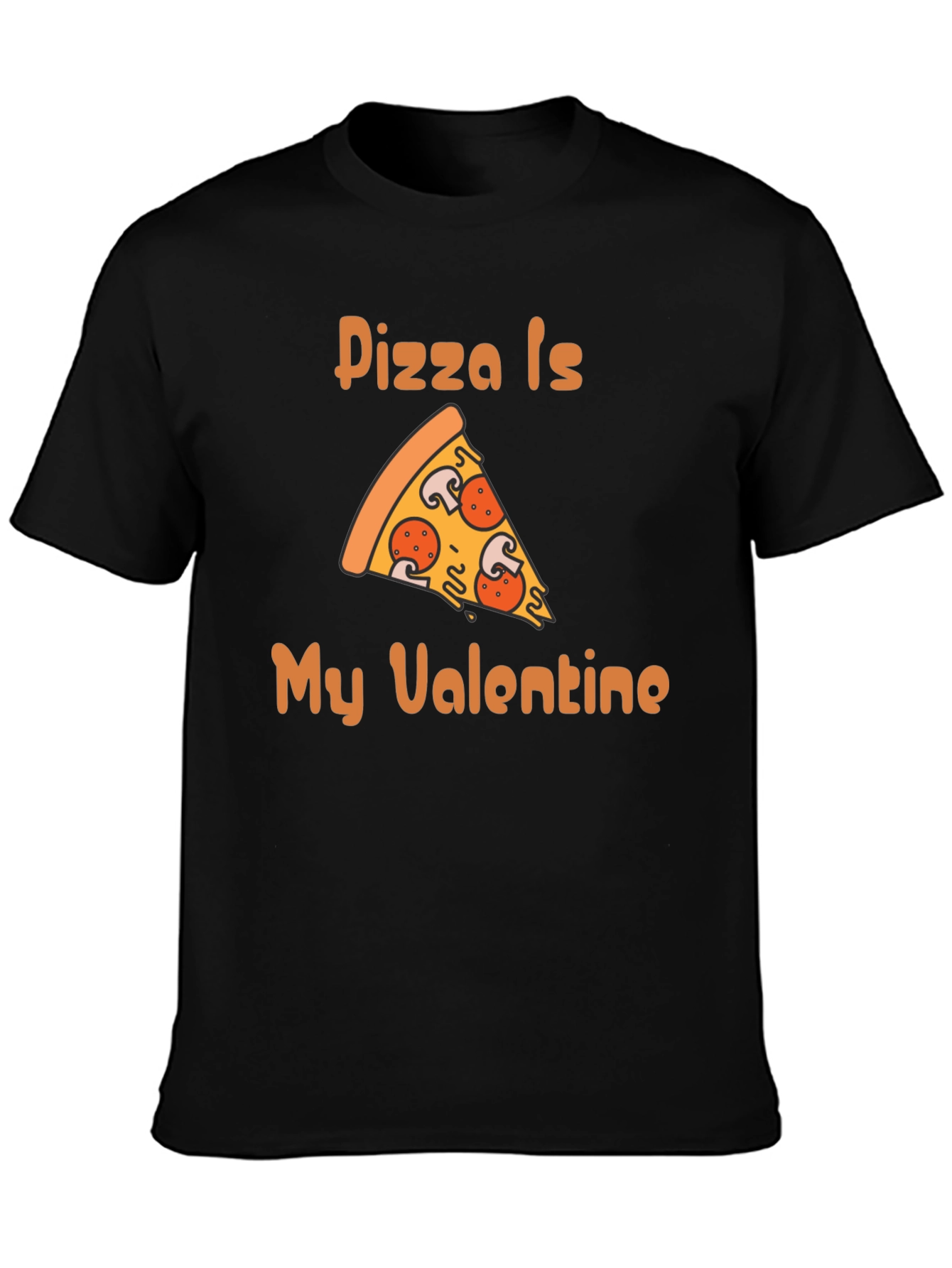 Pizza Is My Valentine Graphic T-Shirt
