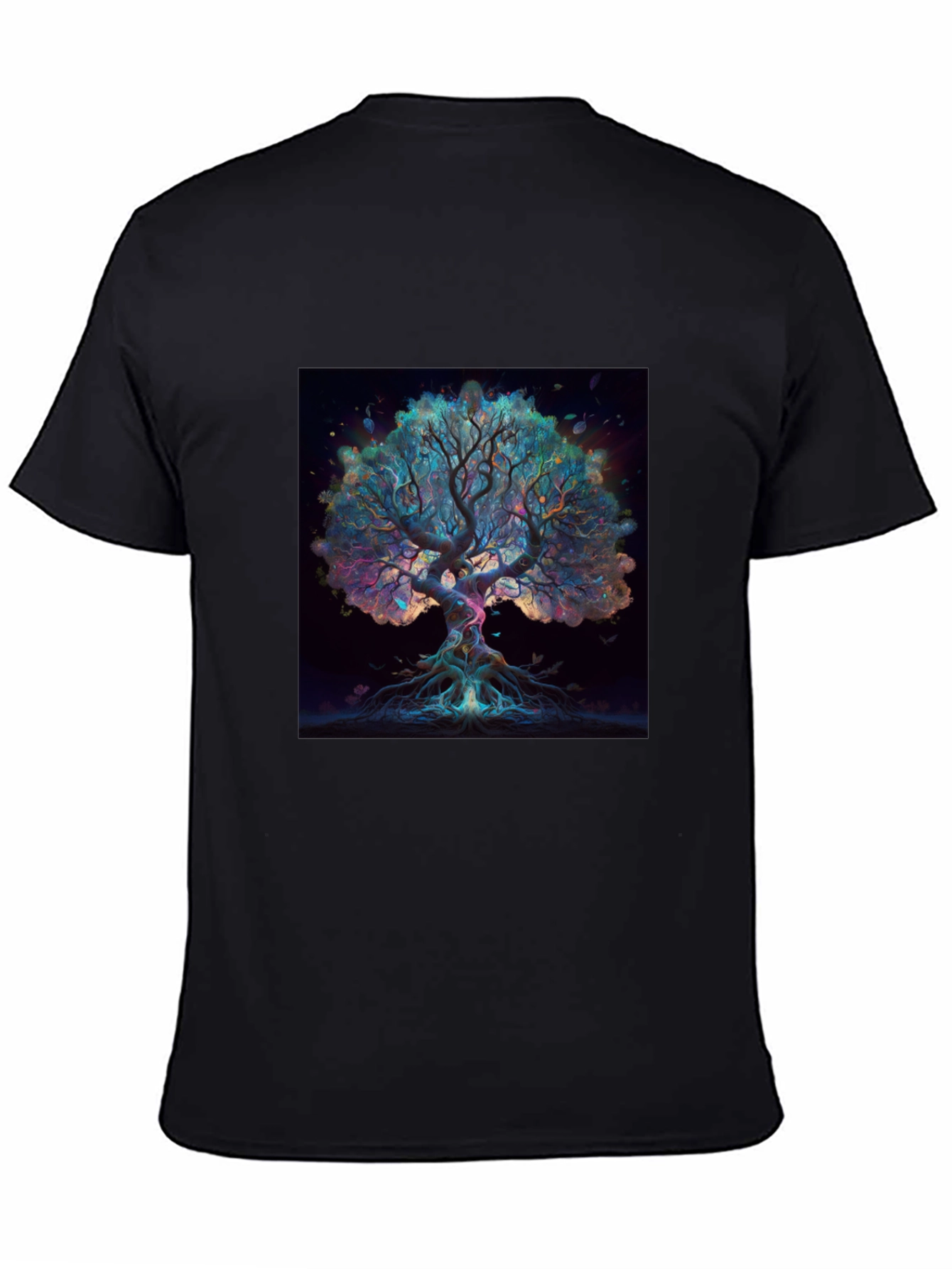 Mystical Tree Graphic Tee - Artistic Design
