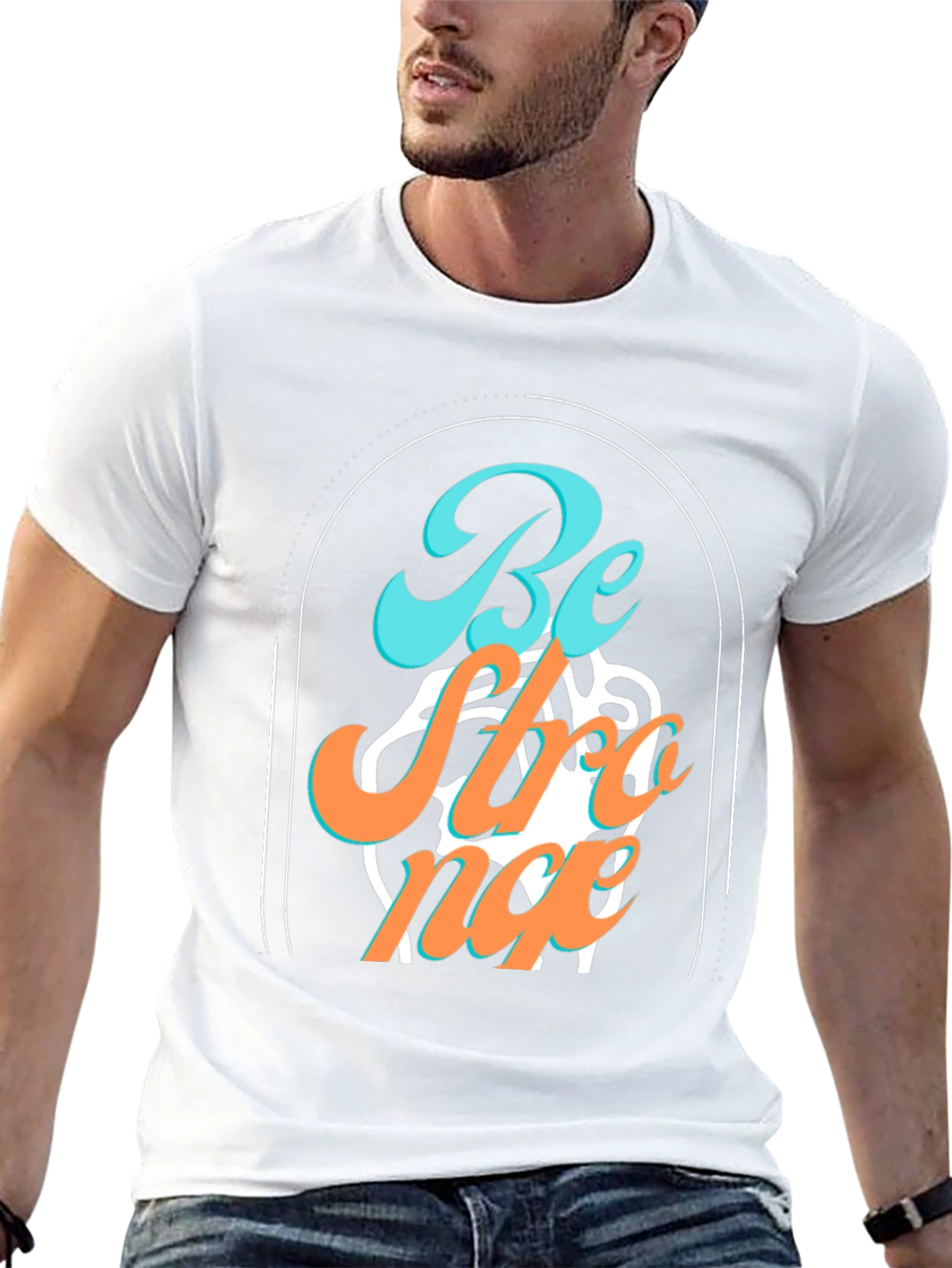 Be Strong Graphic Tee - Black Unisex Shirt