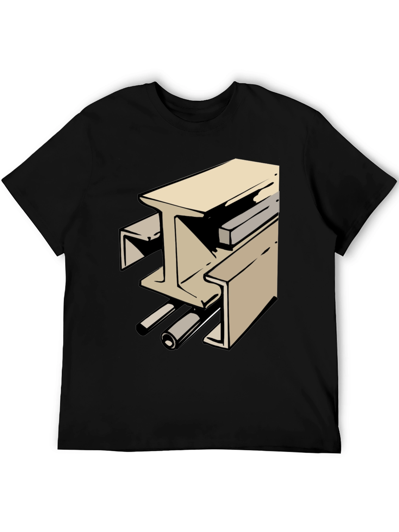 Construction Tee: Beam Graphic T-Shirt