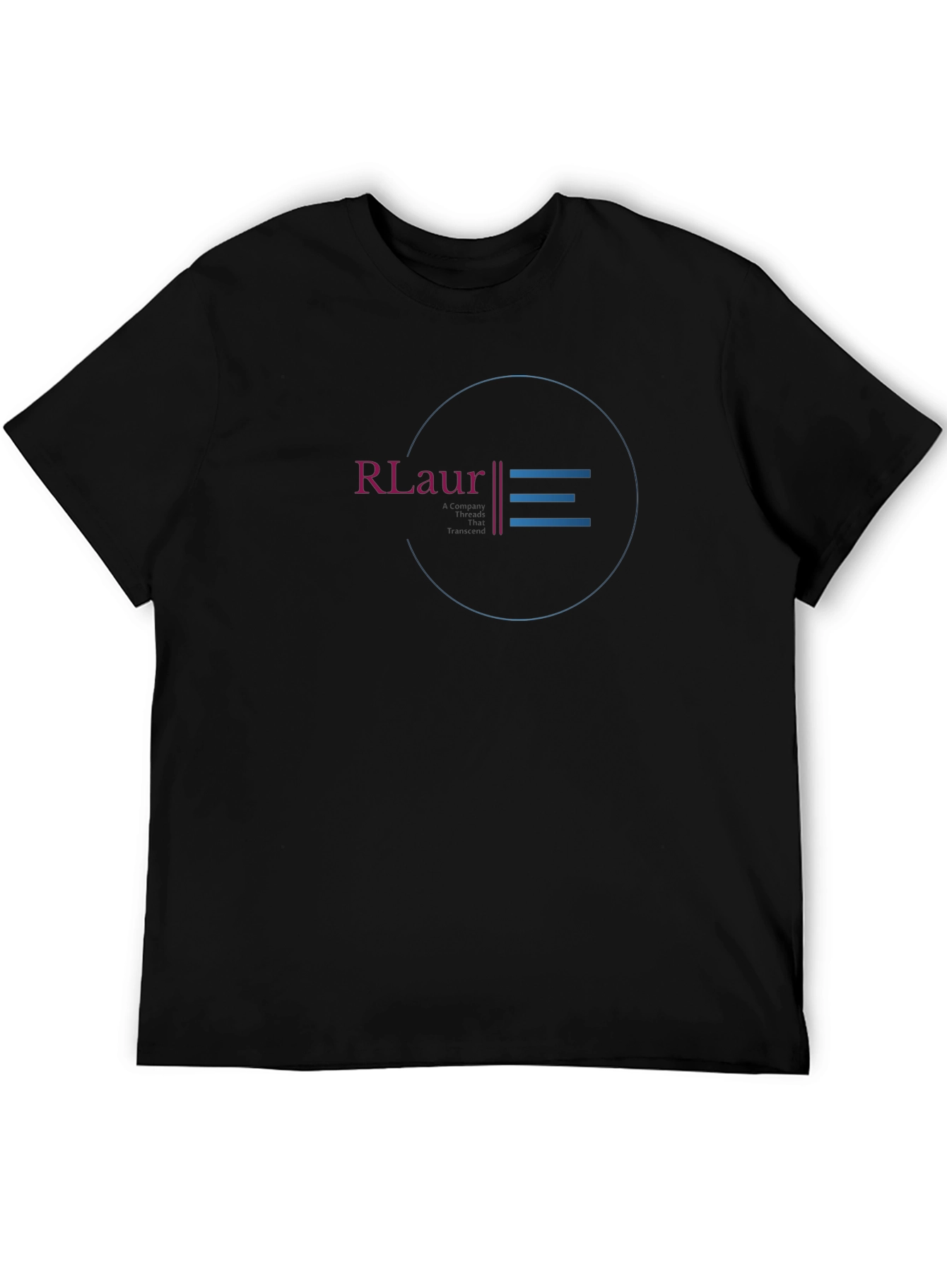RLaur Stylish Black Graphic Tee