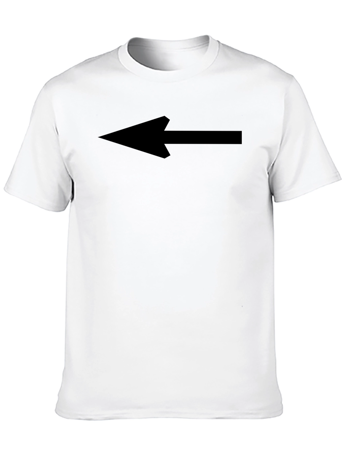 Black Arrow Graphic Tee - Point the Way!