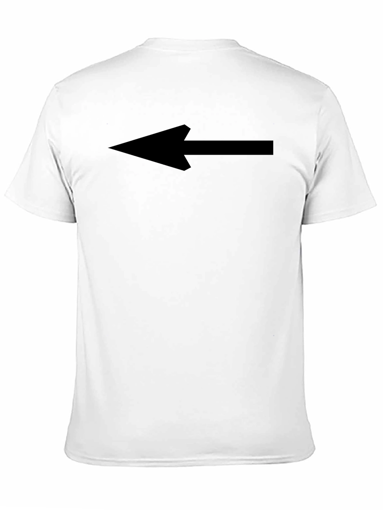 Black Arrow Graphic Tee - Point the Way!