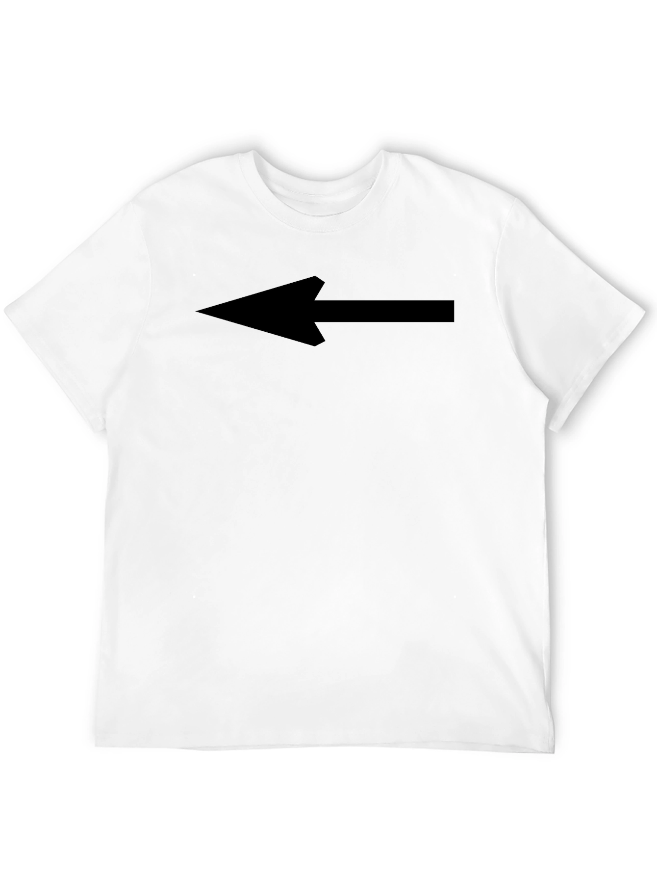 Black Arrow Graphic Tee - Point the Way!