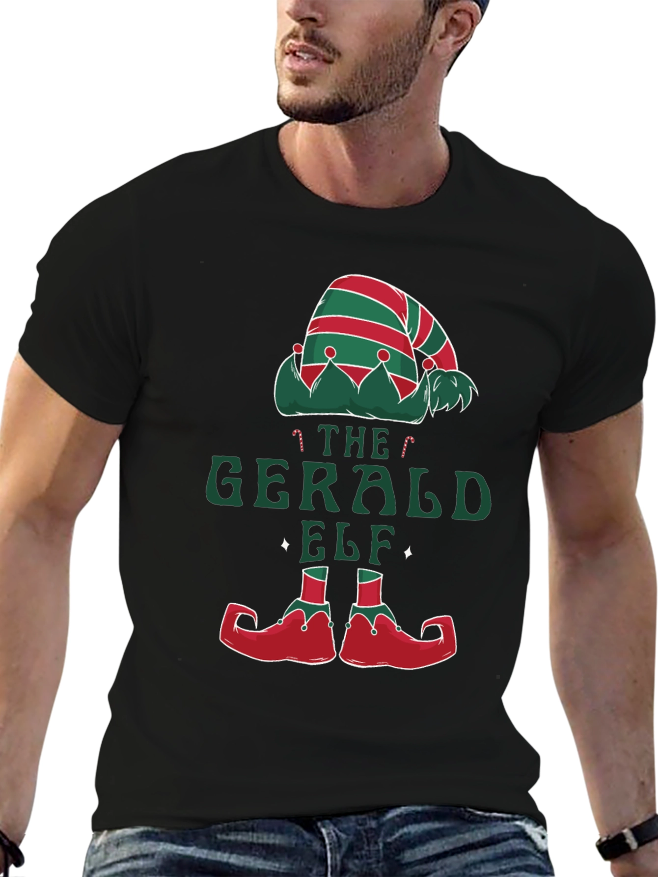 Gerald The Elf Christmas Holiday T-Shirt