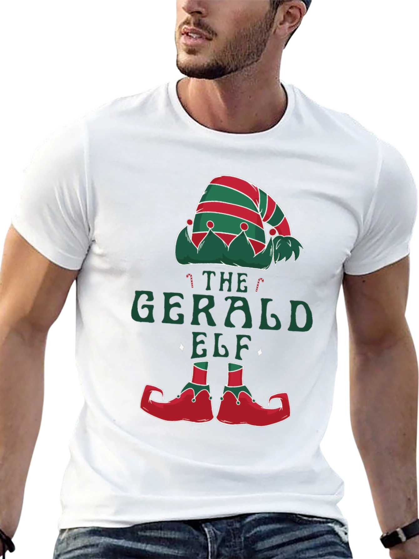 Gerald The Elf Christmas Holiday T-Shirt