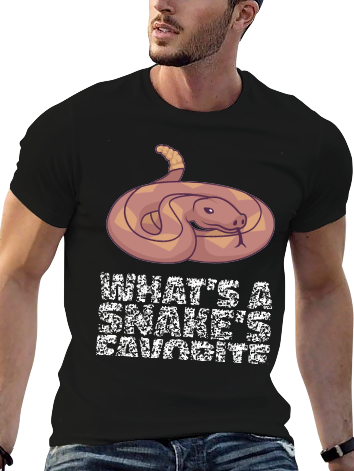Snake Lover Tee - Whats a Snakes Favorite?