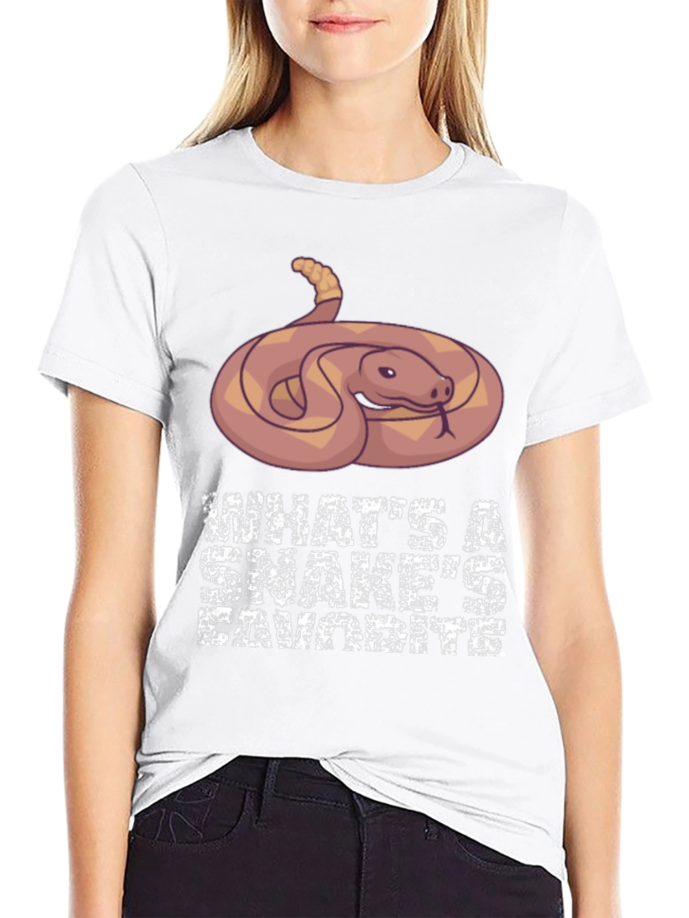 Snake Lover Tee - Whats a Snakes Favorite?