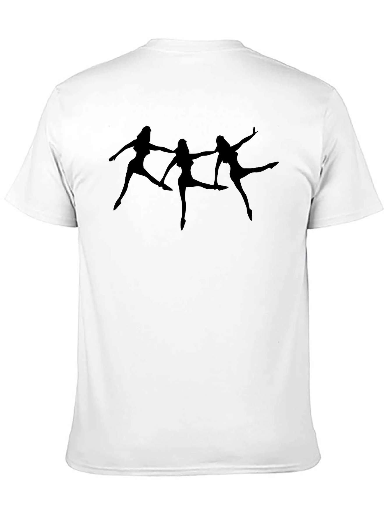 Silhouette Dance Crew Graphic Tee - Black