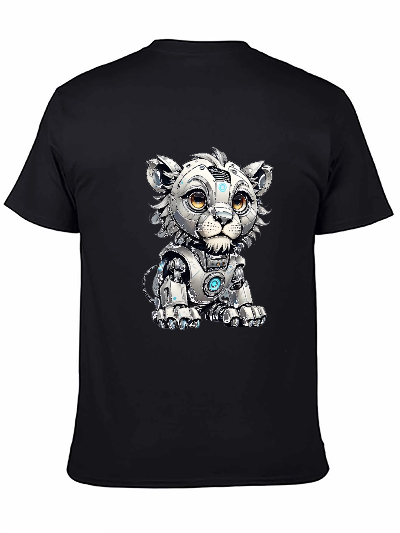 Robotic Lion Cub Graphic Tee