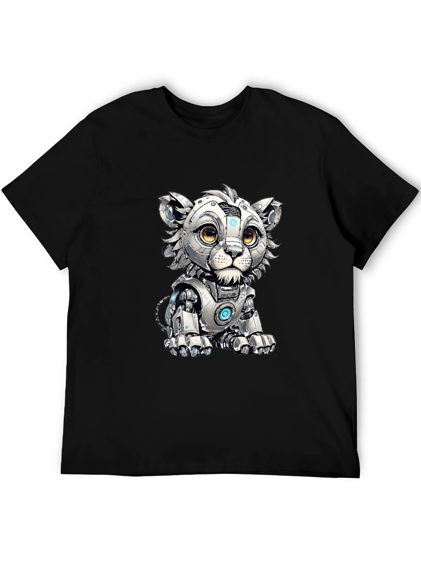 Robotic Lion Cub Graphic Tee