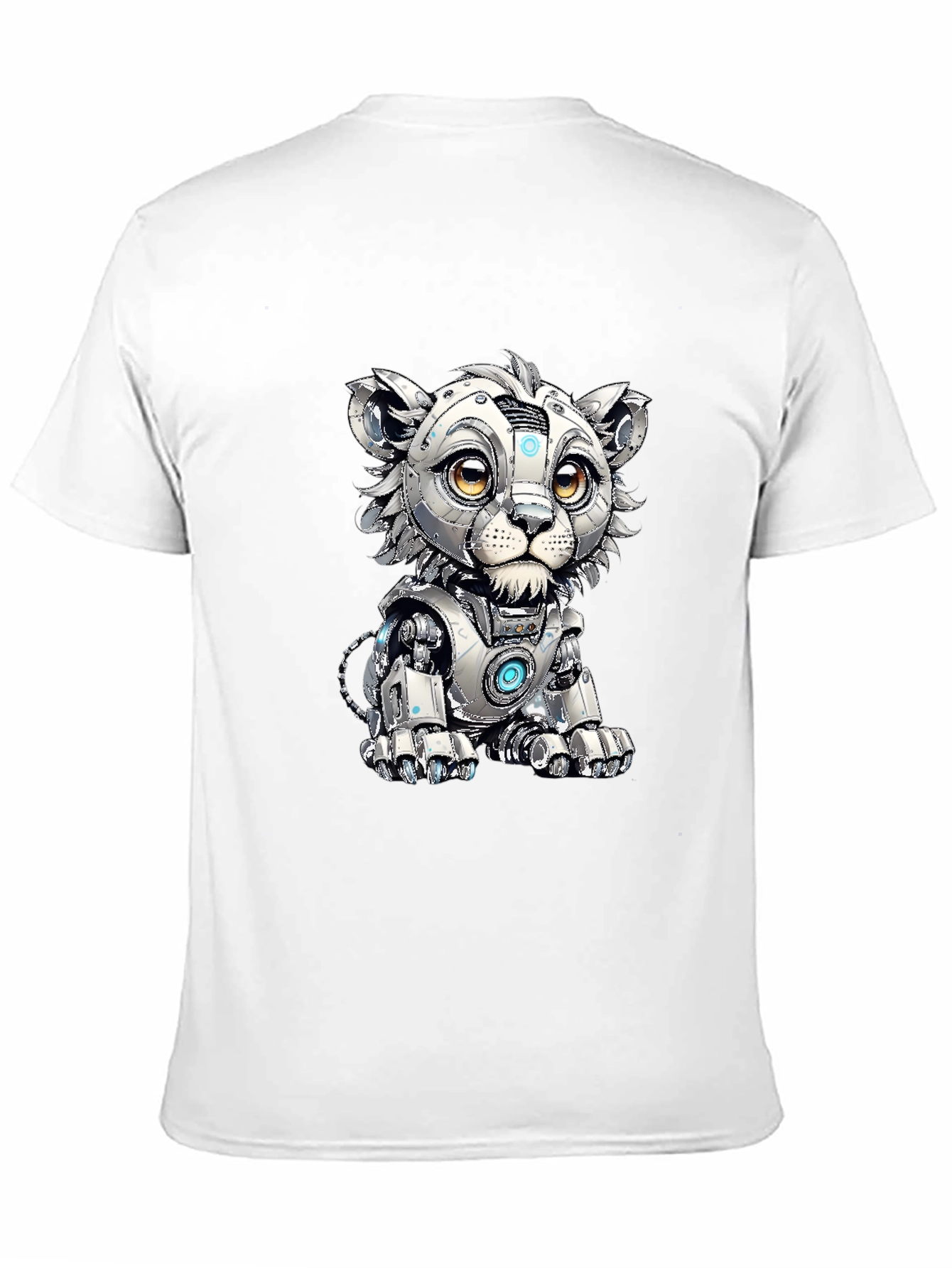 Robotic Lion Cub Graphic Tee