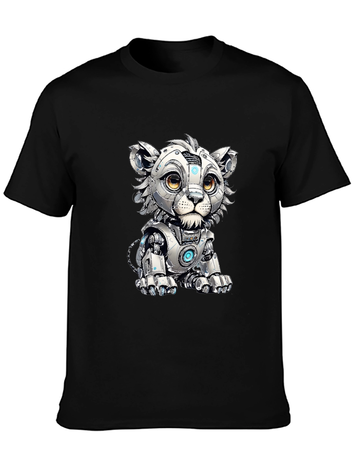 Robotic Lion Cub Graphic Tee