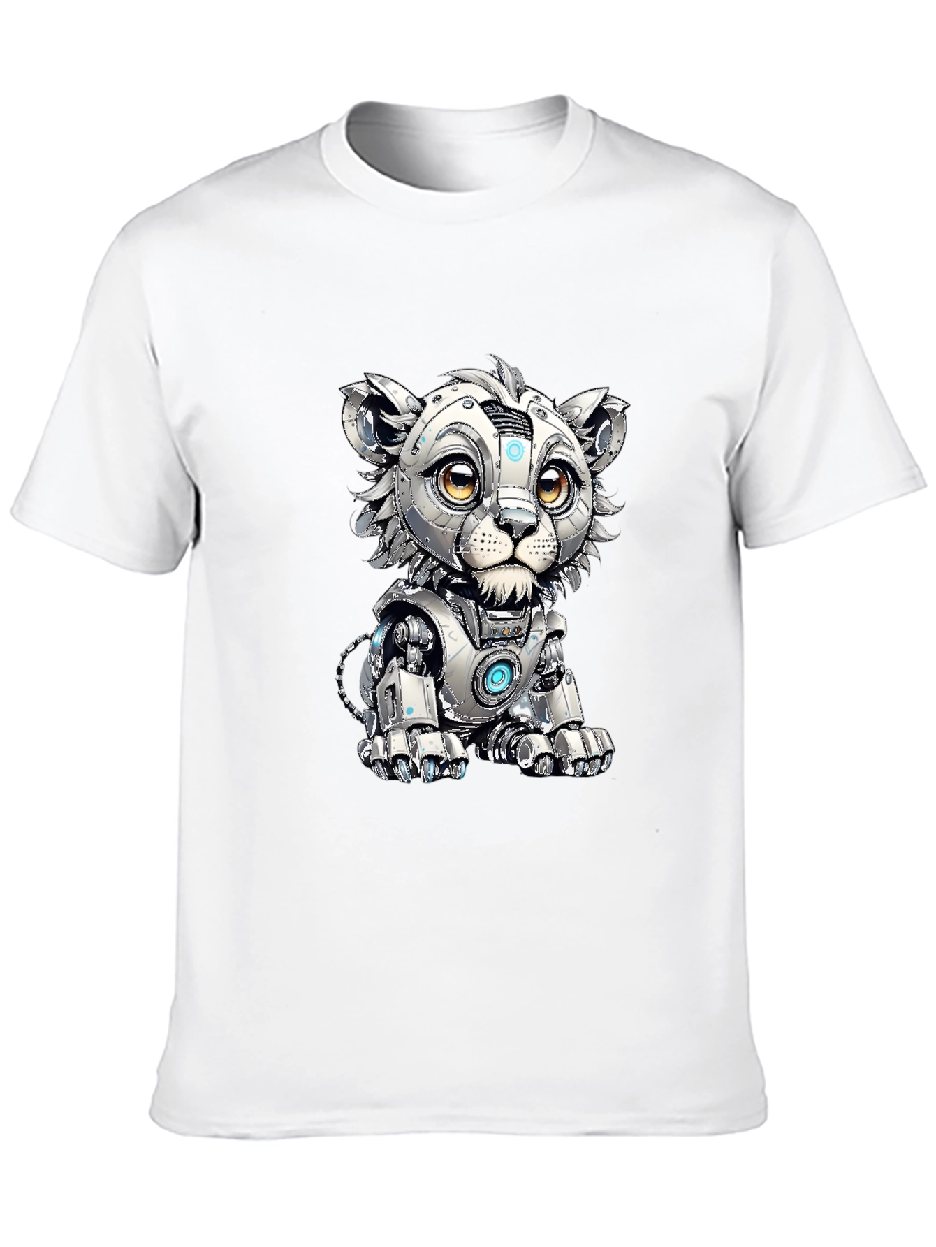Robotic Lion Cub Graphic Tee
