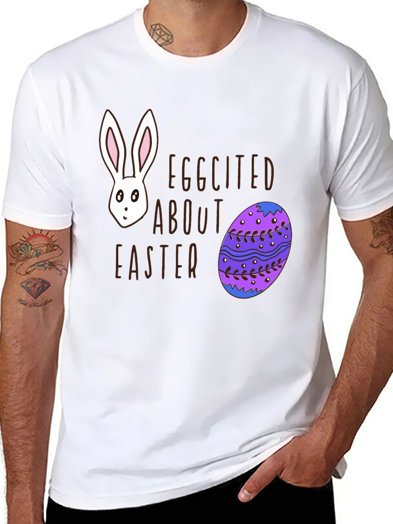Eggcited About Easter T-Shirt