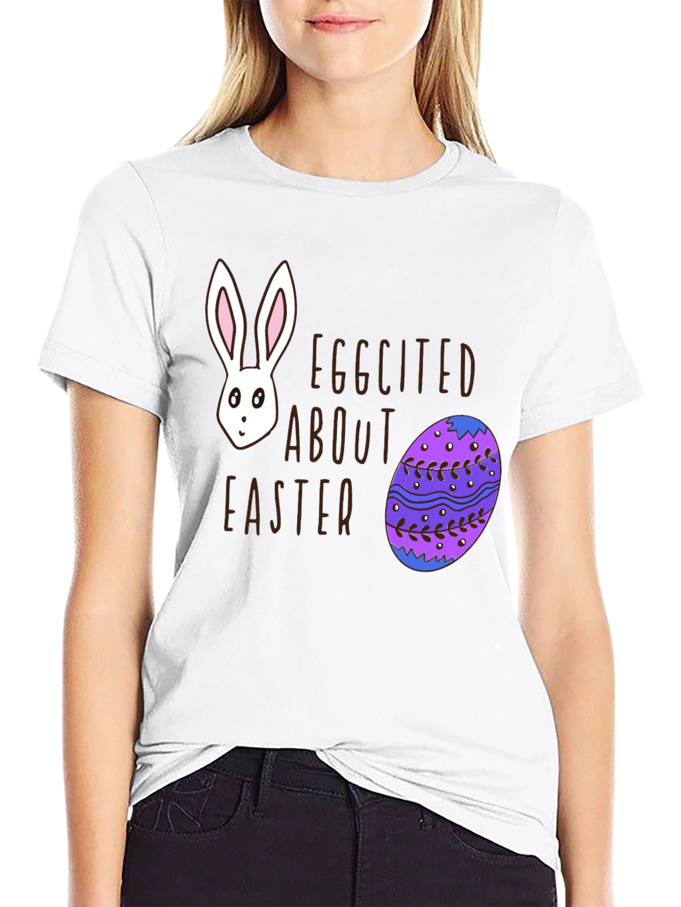 Eggcited About Easter T-Shirt