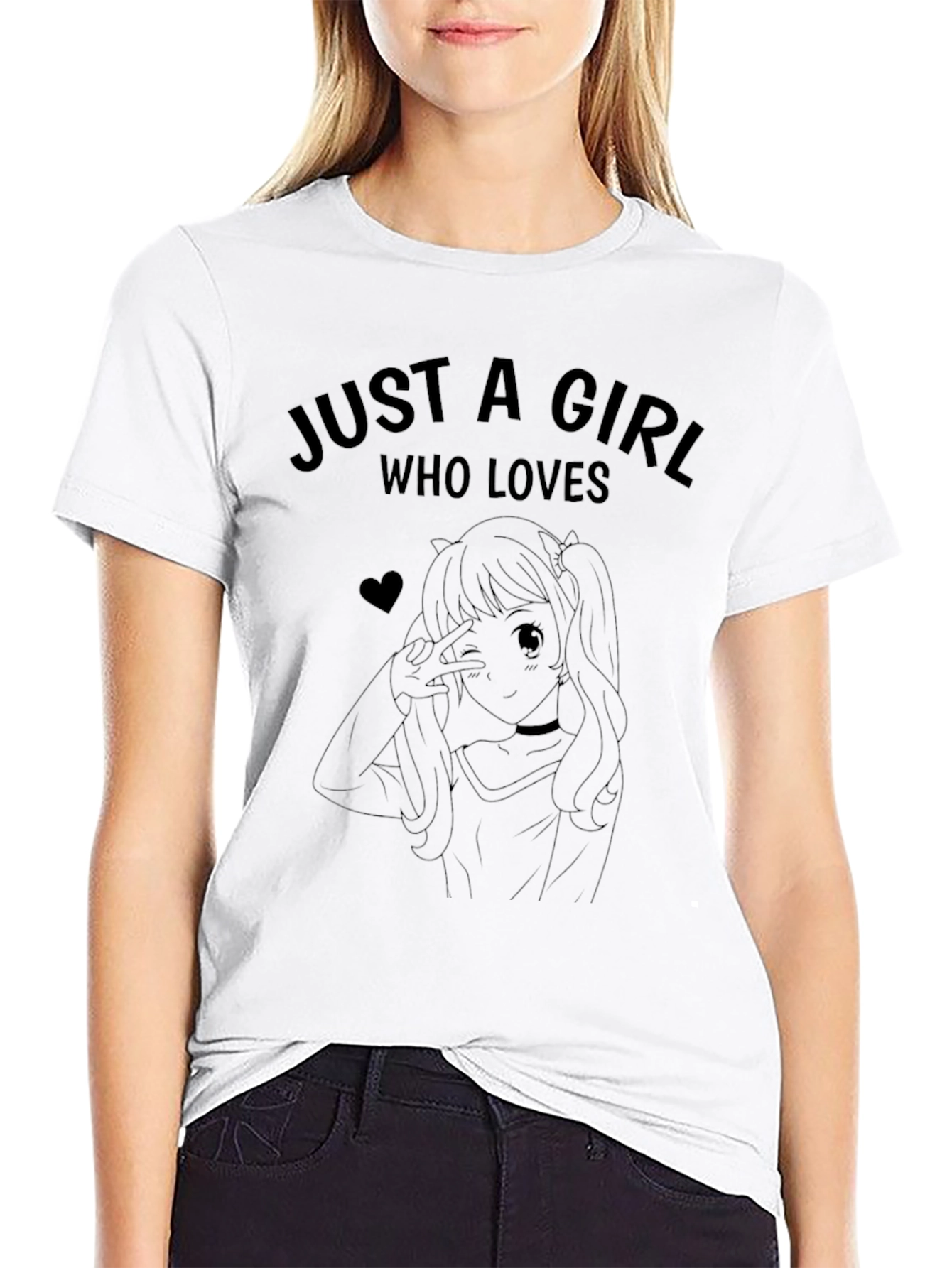 Anime Girl Lover T-Shirt - Cute Manga Style Tee