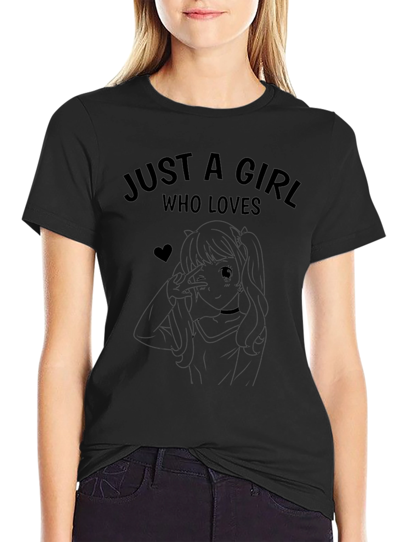 Anime Girl Lover T-Shirt - Cute Manga Style Tee