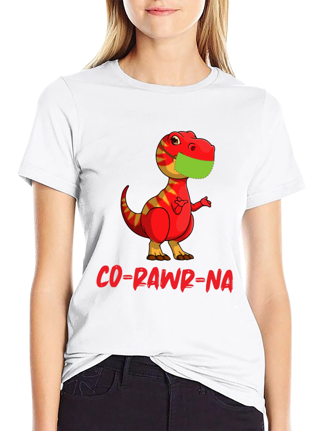 Co-Rawr-Na Dinosaur T-Shirt