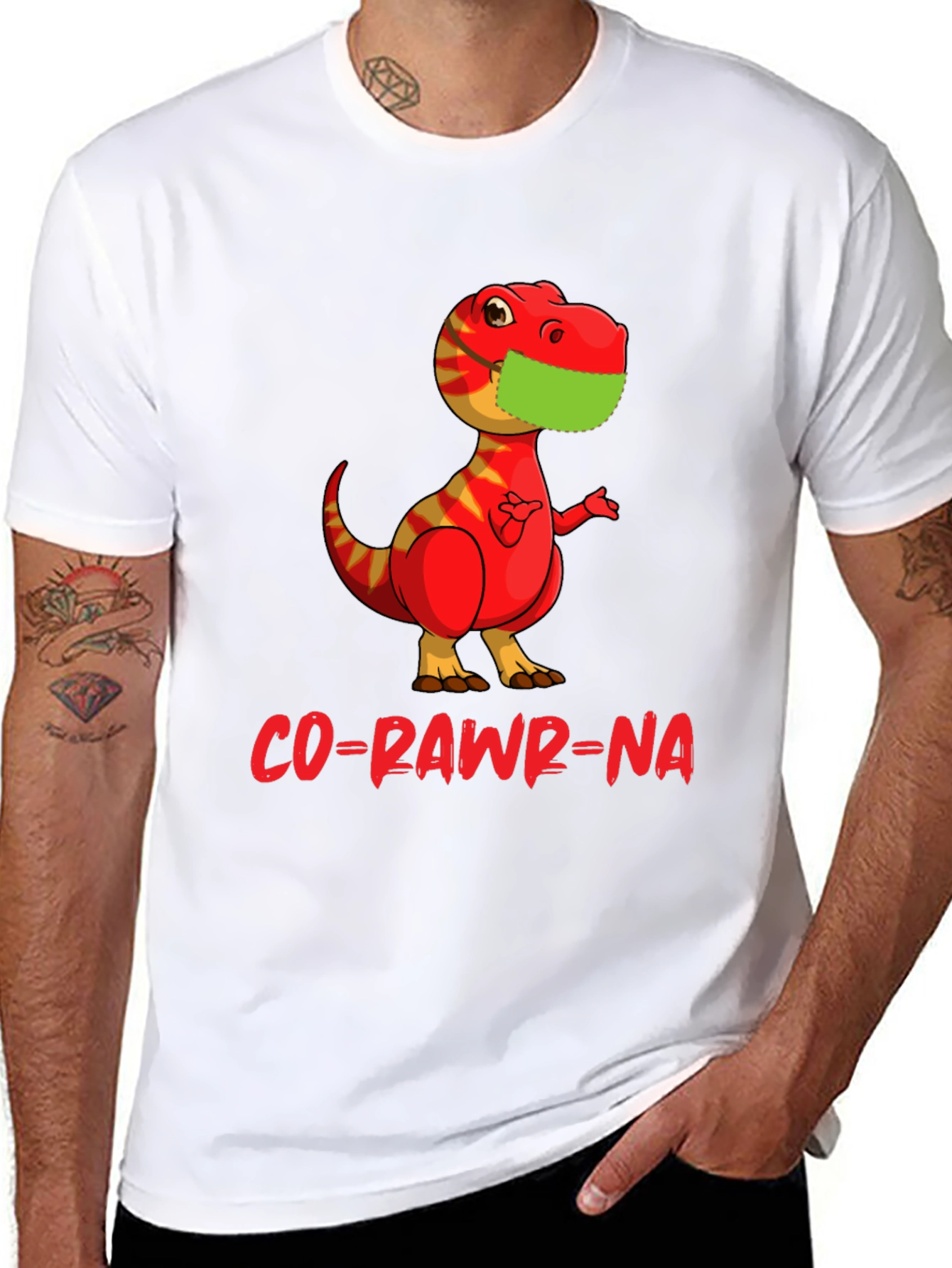 Co-Rawr-Na Dinosaur T-Shirt
