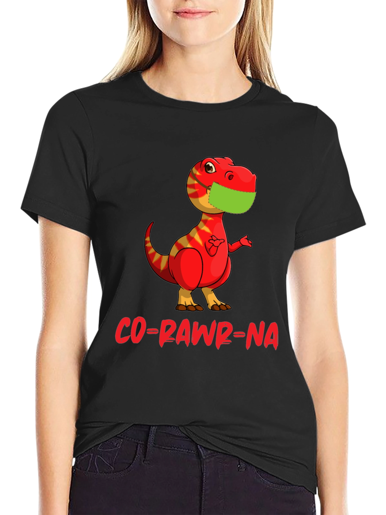 Co-Rawr-Na Dinosaur T-Shirt