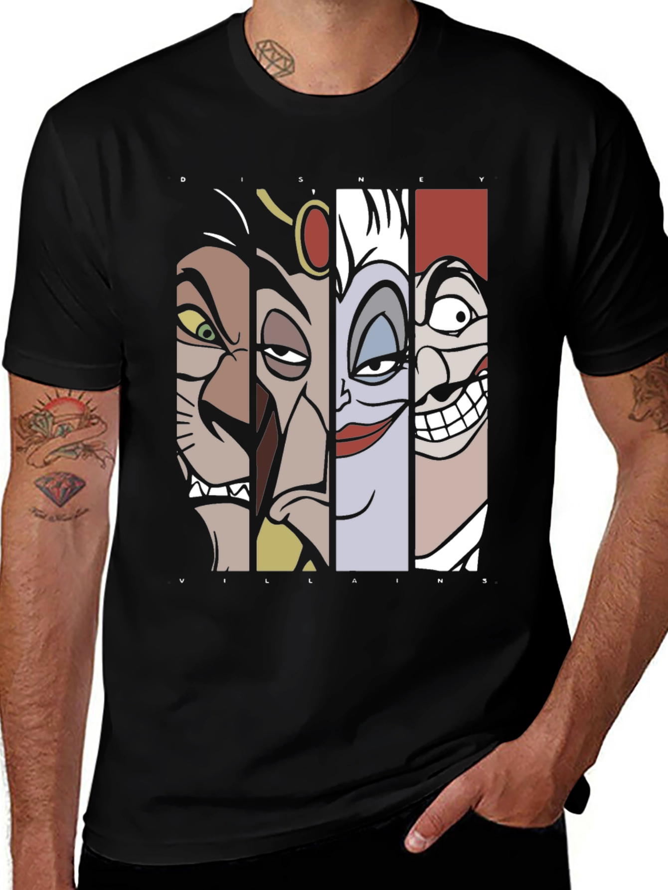 Disney Villains T-Shirt Graphic Print