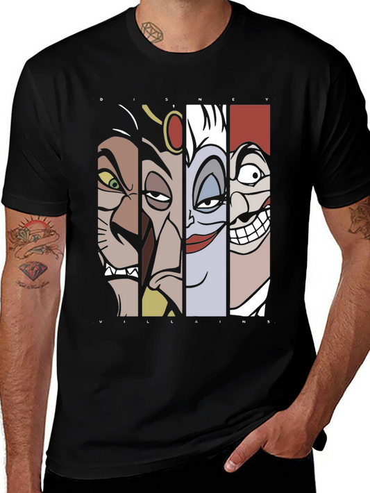Disney Villains T-Shirt Graphic Print